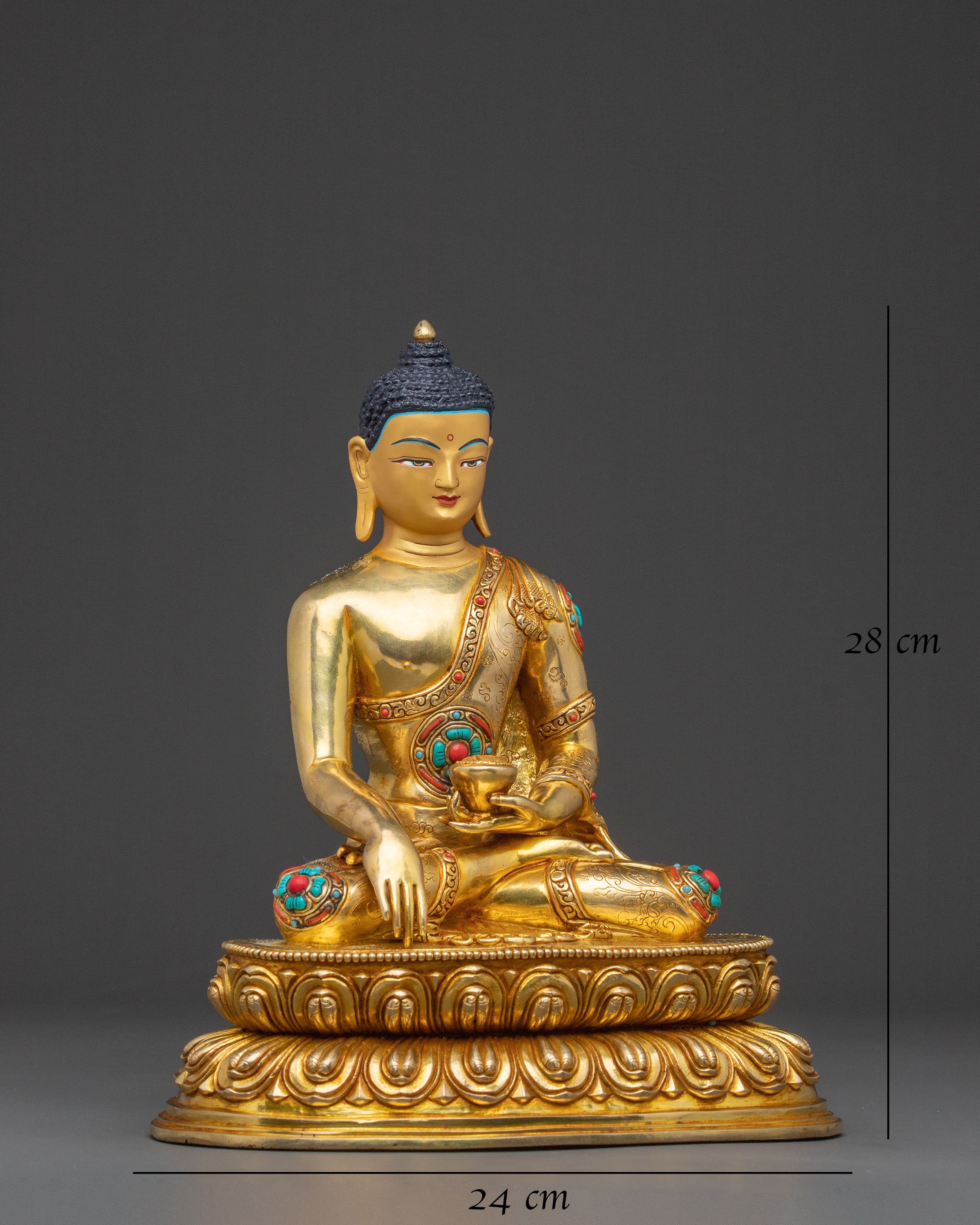 Buddha Shakyamuni Dharma Statue | Historical Buddha of Wisdom