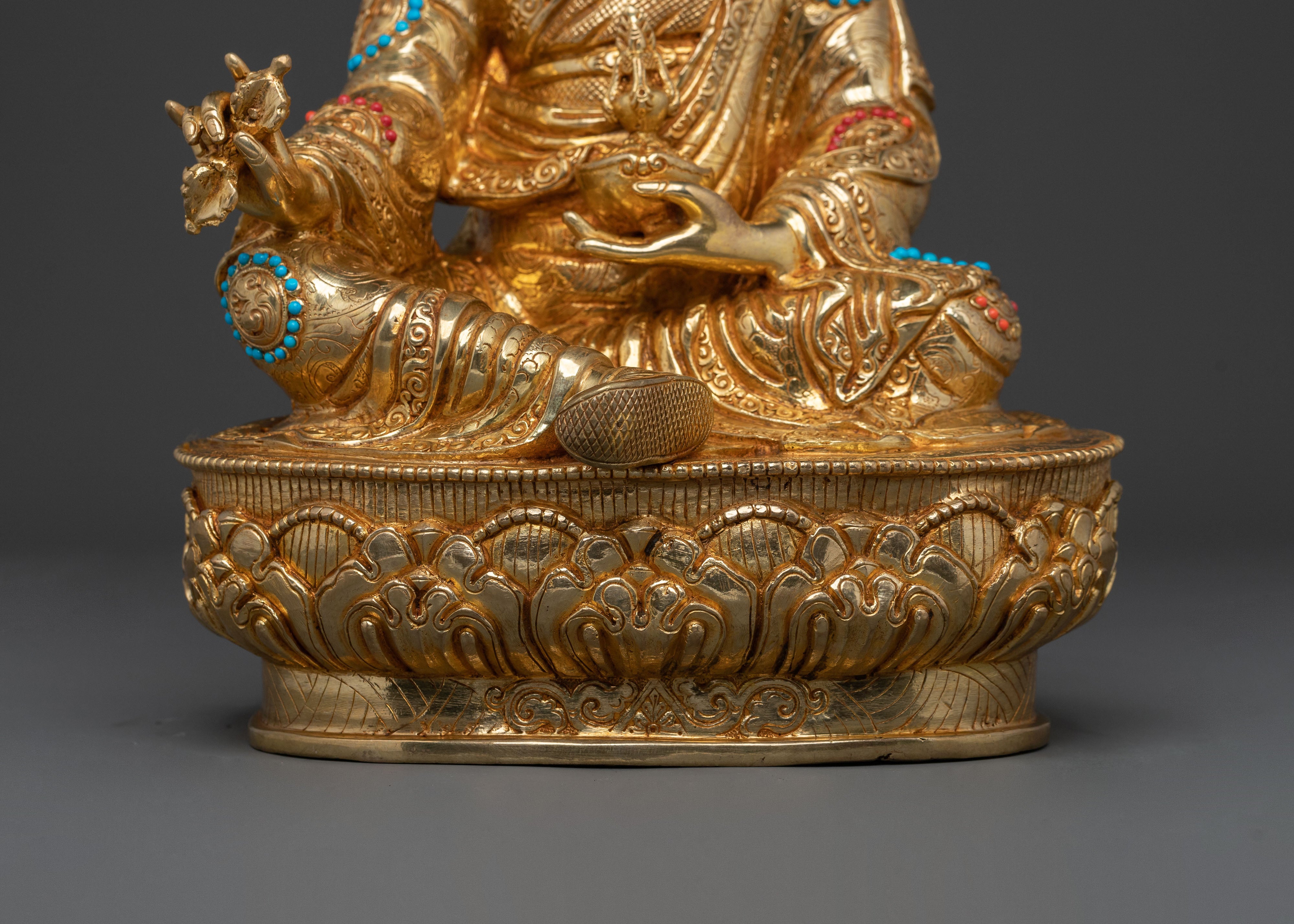 Guru Rinpoche Sacred Figurine | Altar Decor