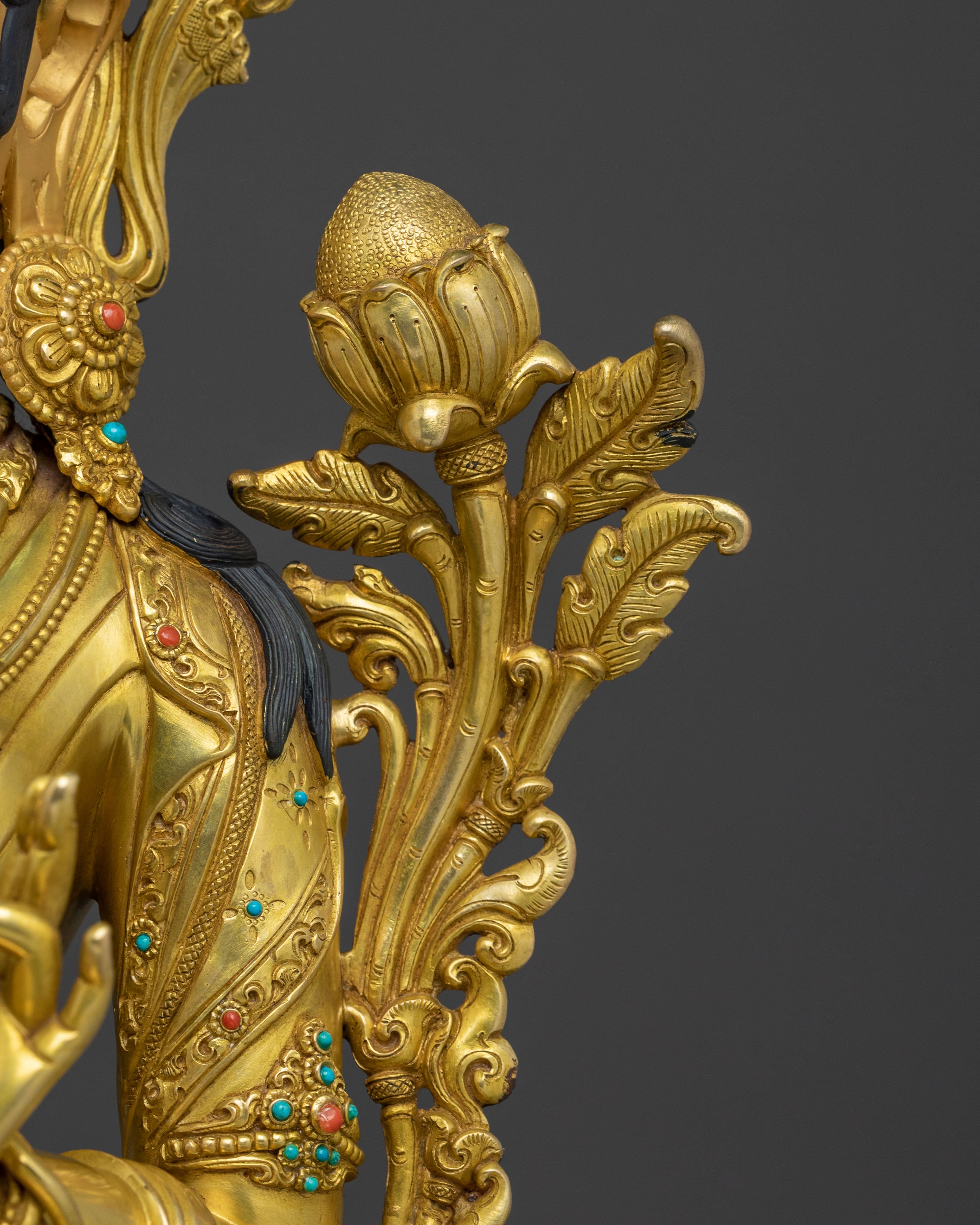 Mother Green Tara Statue | Sacred Home Decor