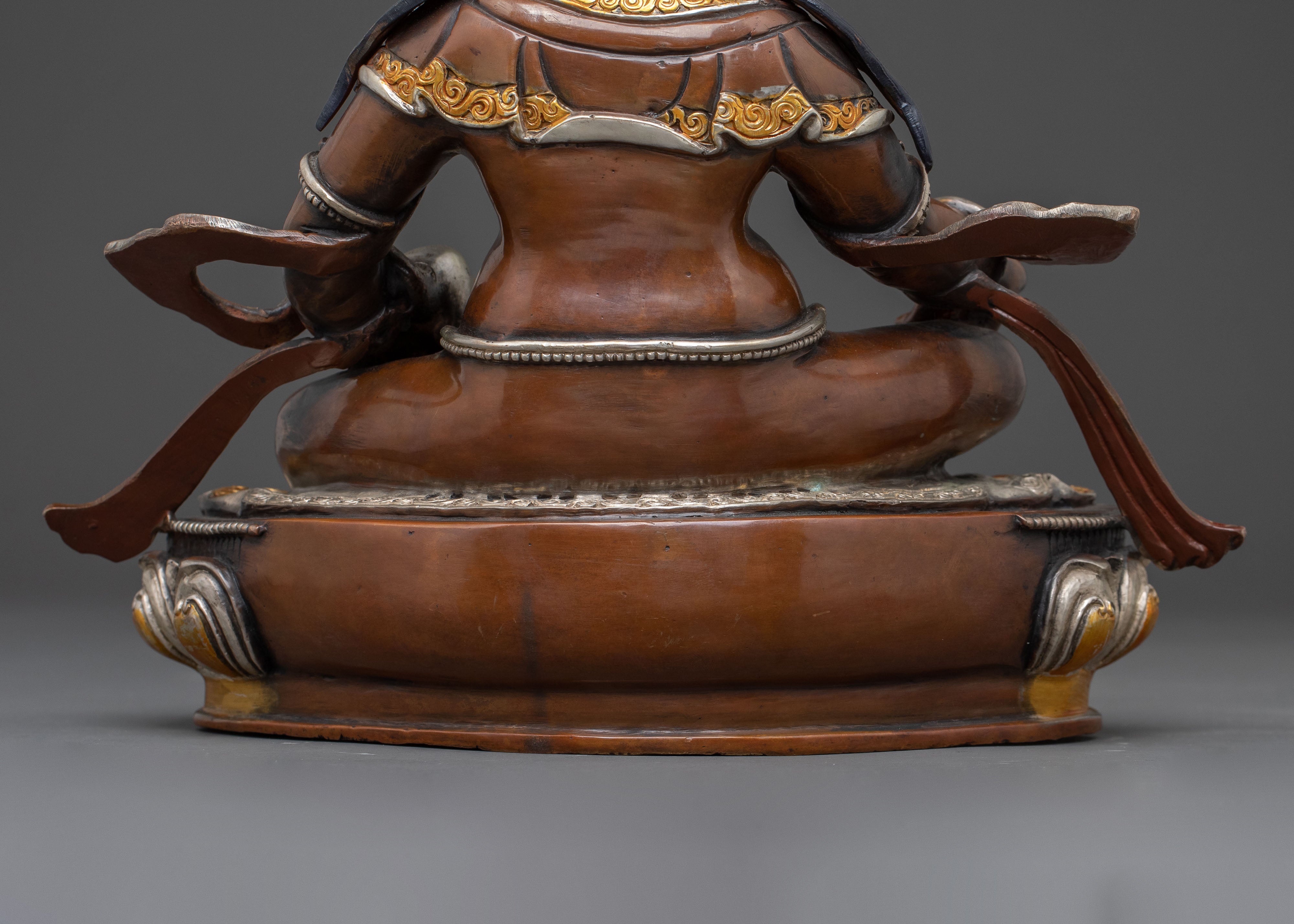 Dzambhala Wealth Guardian Statue | Handcrafted Prosperity Icon