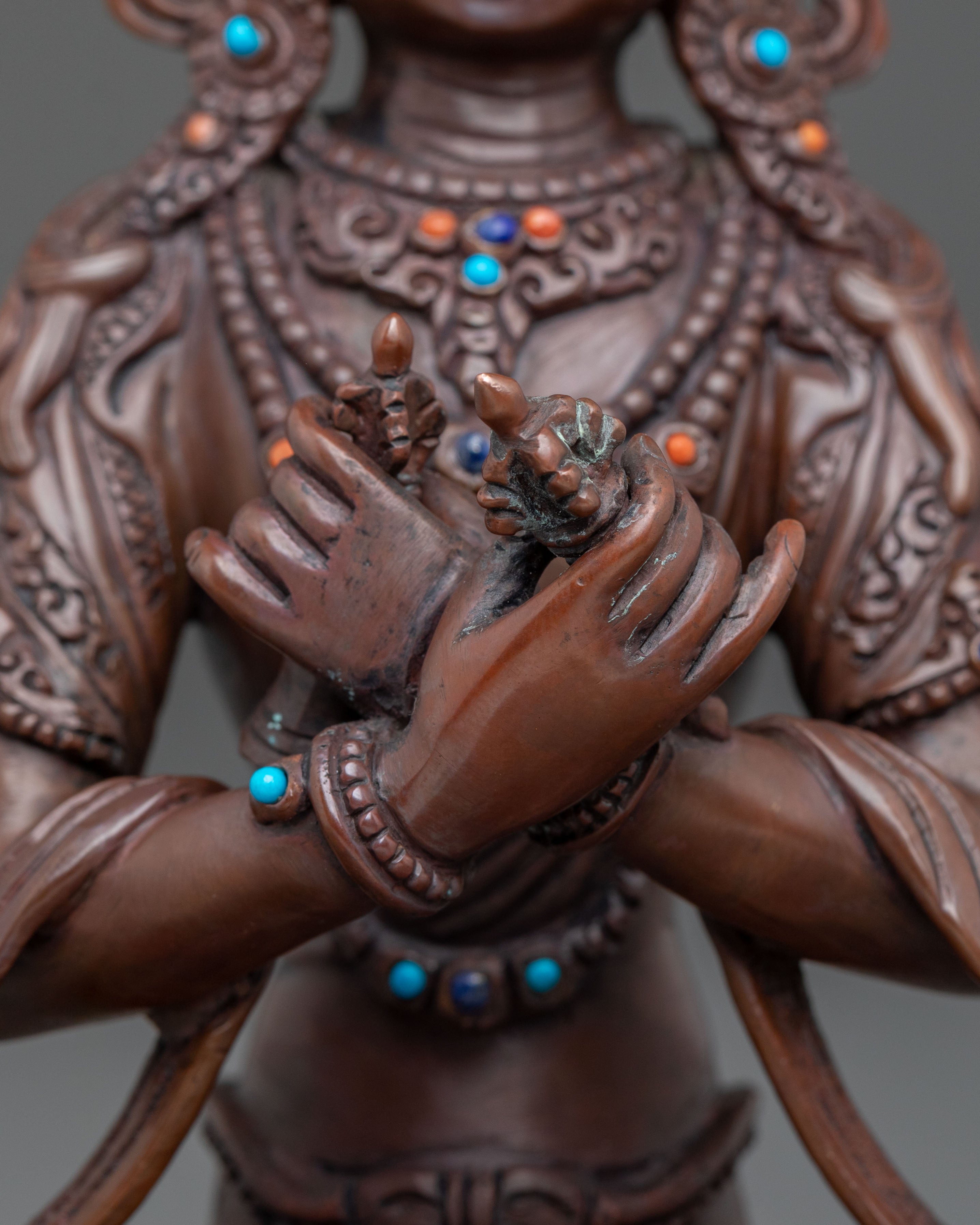 Hand Carved Vajradhara Sculpture | Home Decor