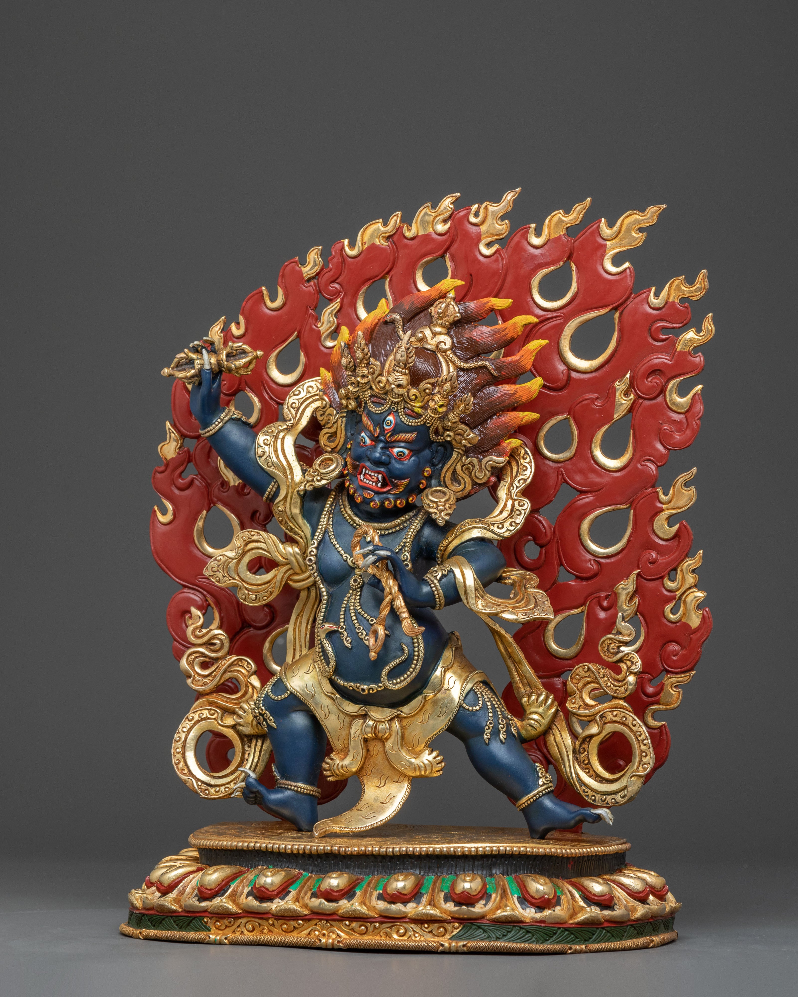 Sacred Statue of Vajrapani Bodhisattva | | Protector Deity of Strength