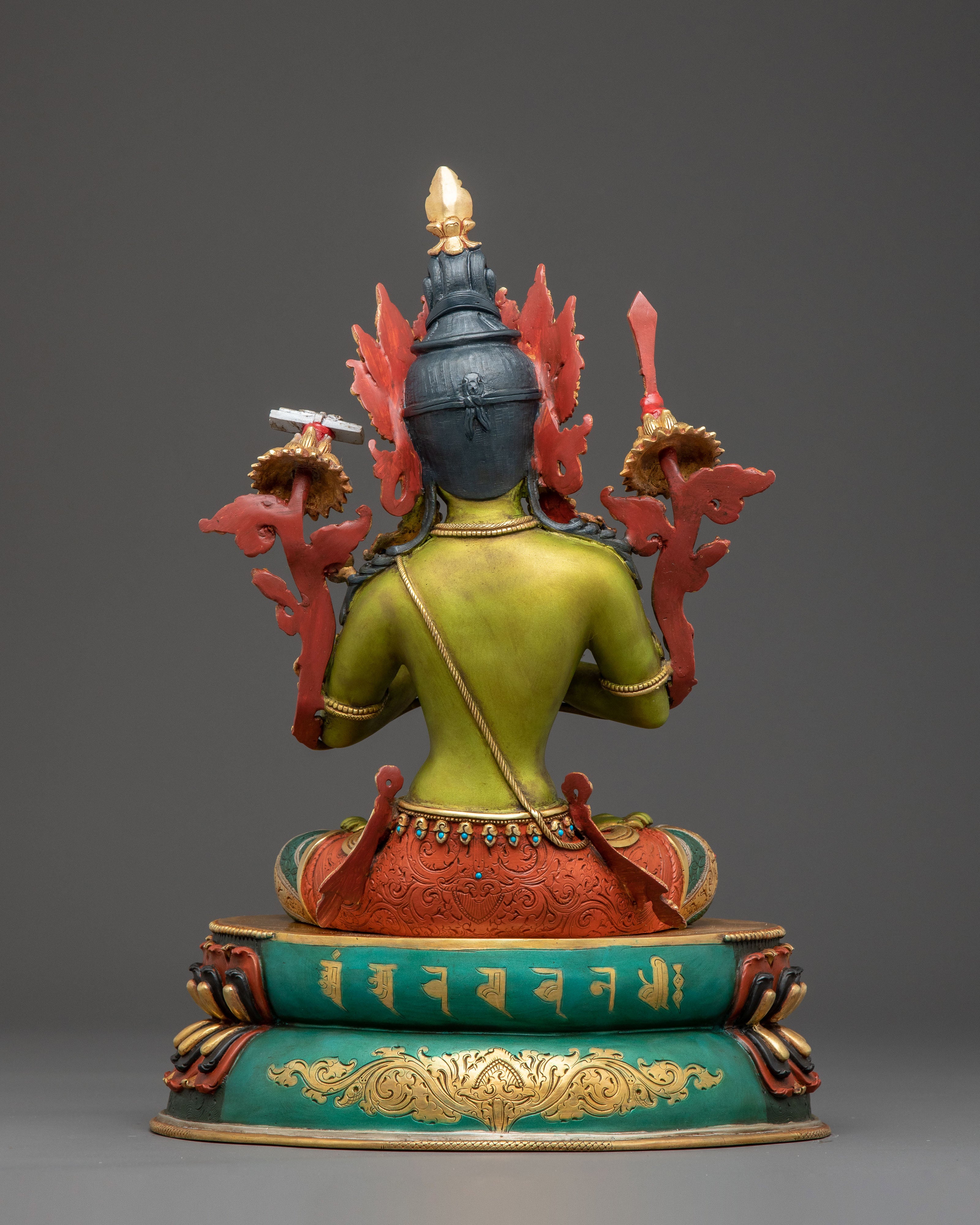 Statue Set of Manjushri Five Forms | Spiritual Decor