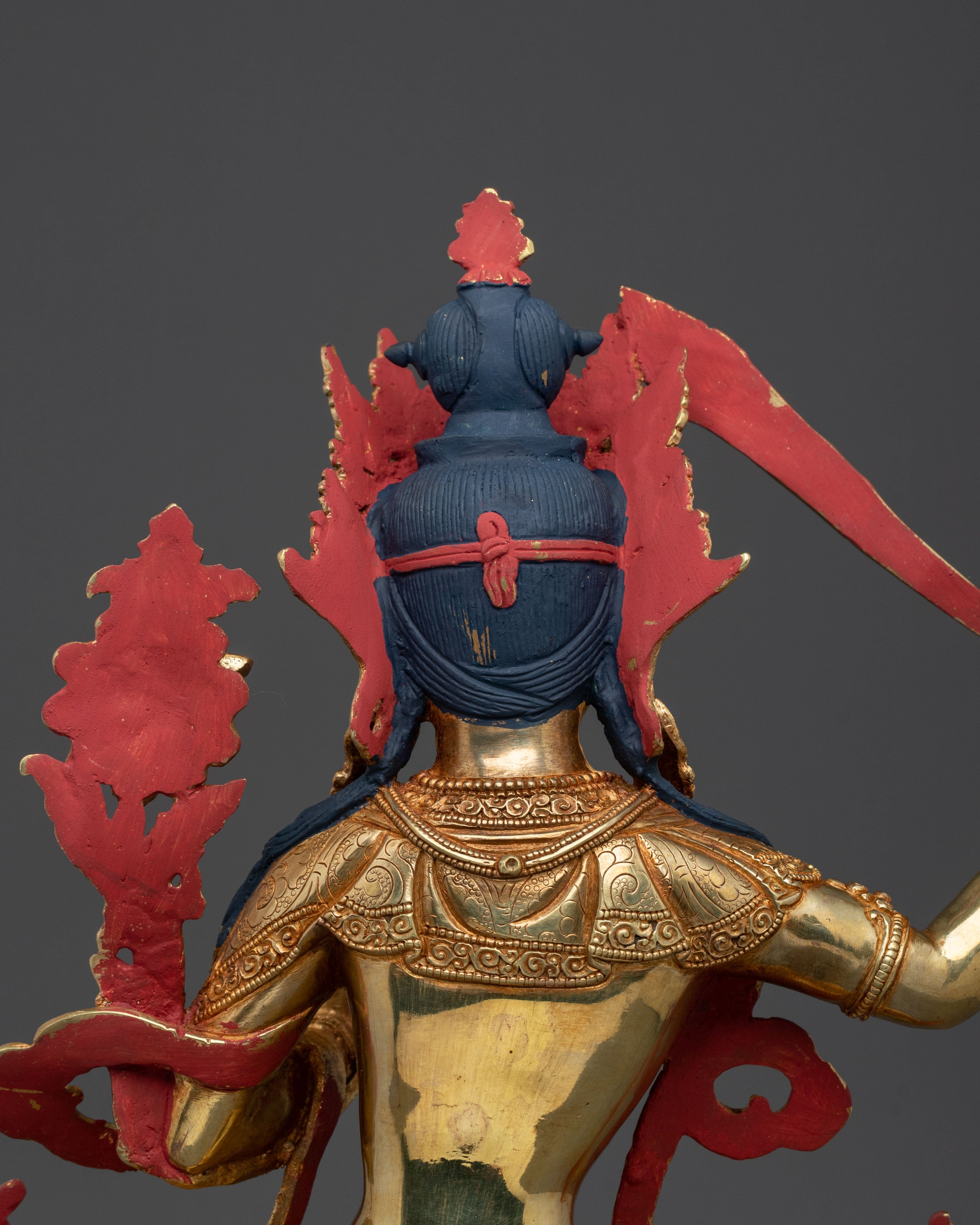 Bodhisattva Manjushri Statue | Sacred Wisdom Figurine