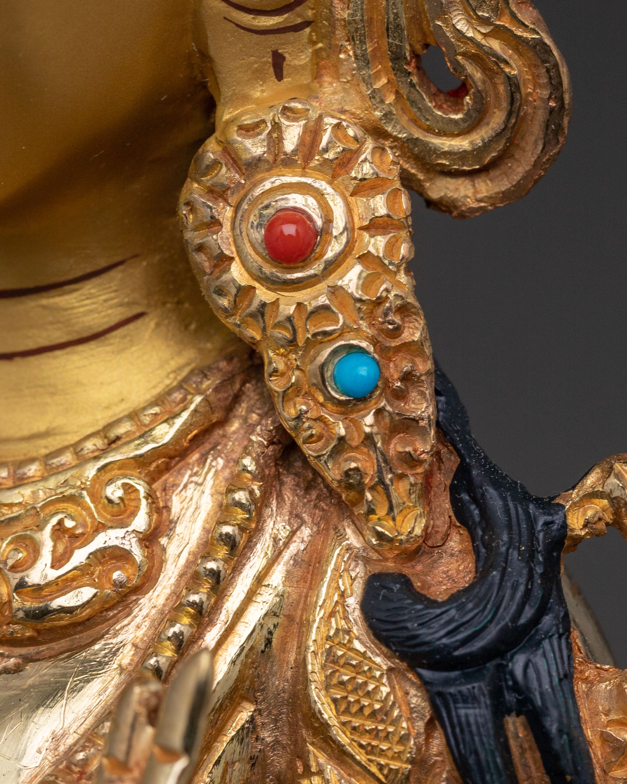 Green Tara Golden Statue – Spiritual Idol