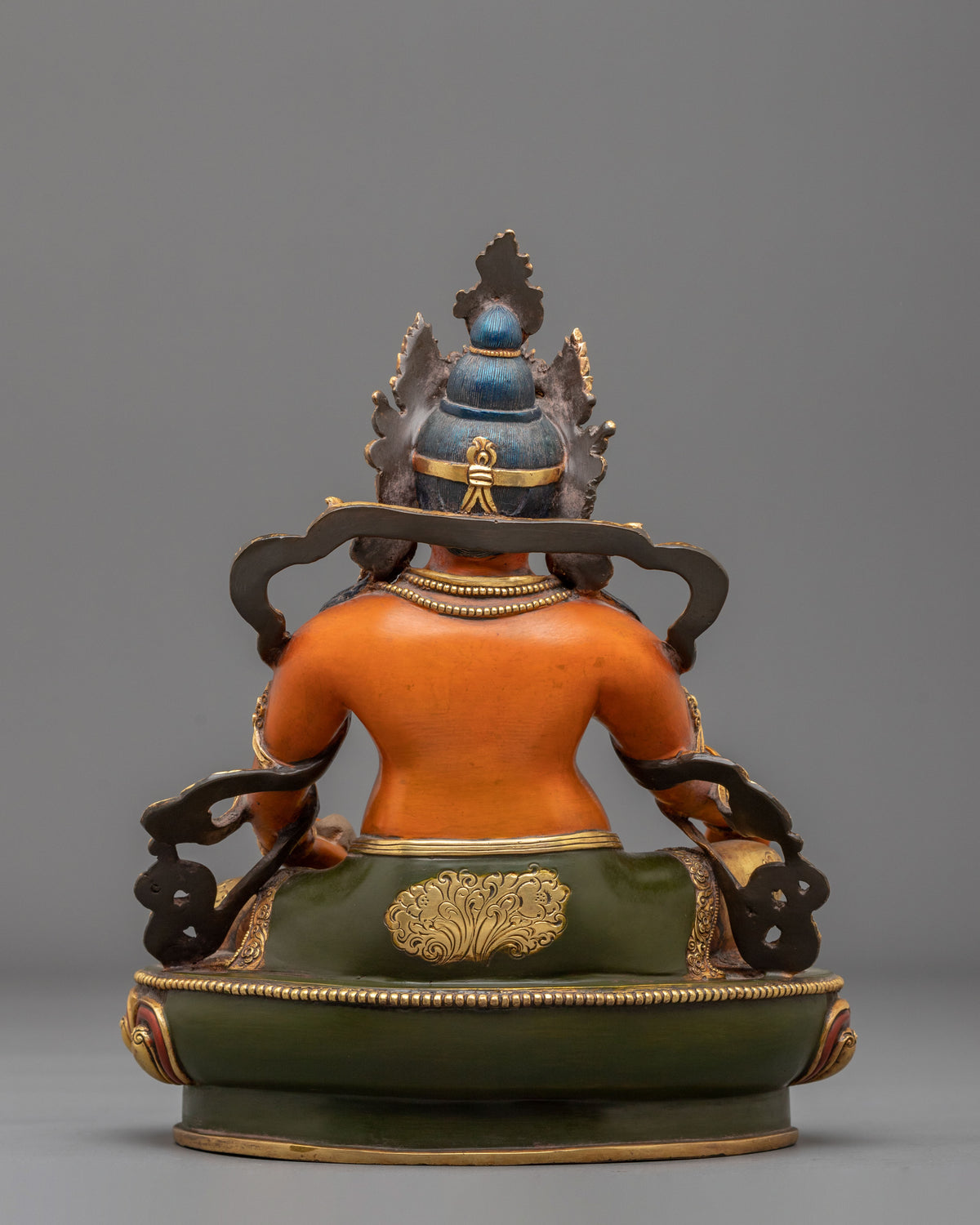 Dzambhala Copper Sculpture | Tibetan Sacred Figurine