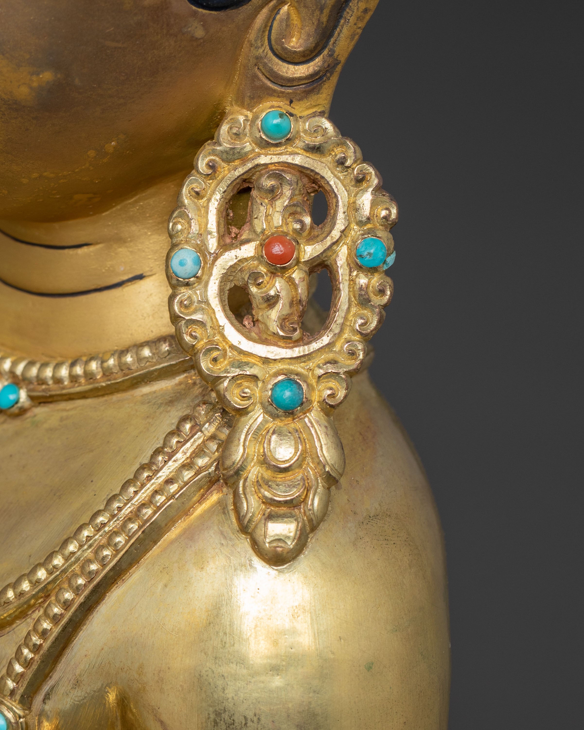 Golden Buddhist Gautama Buddha Statue | Historical Buddha