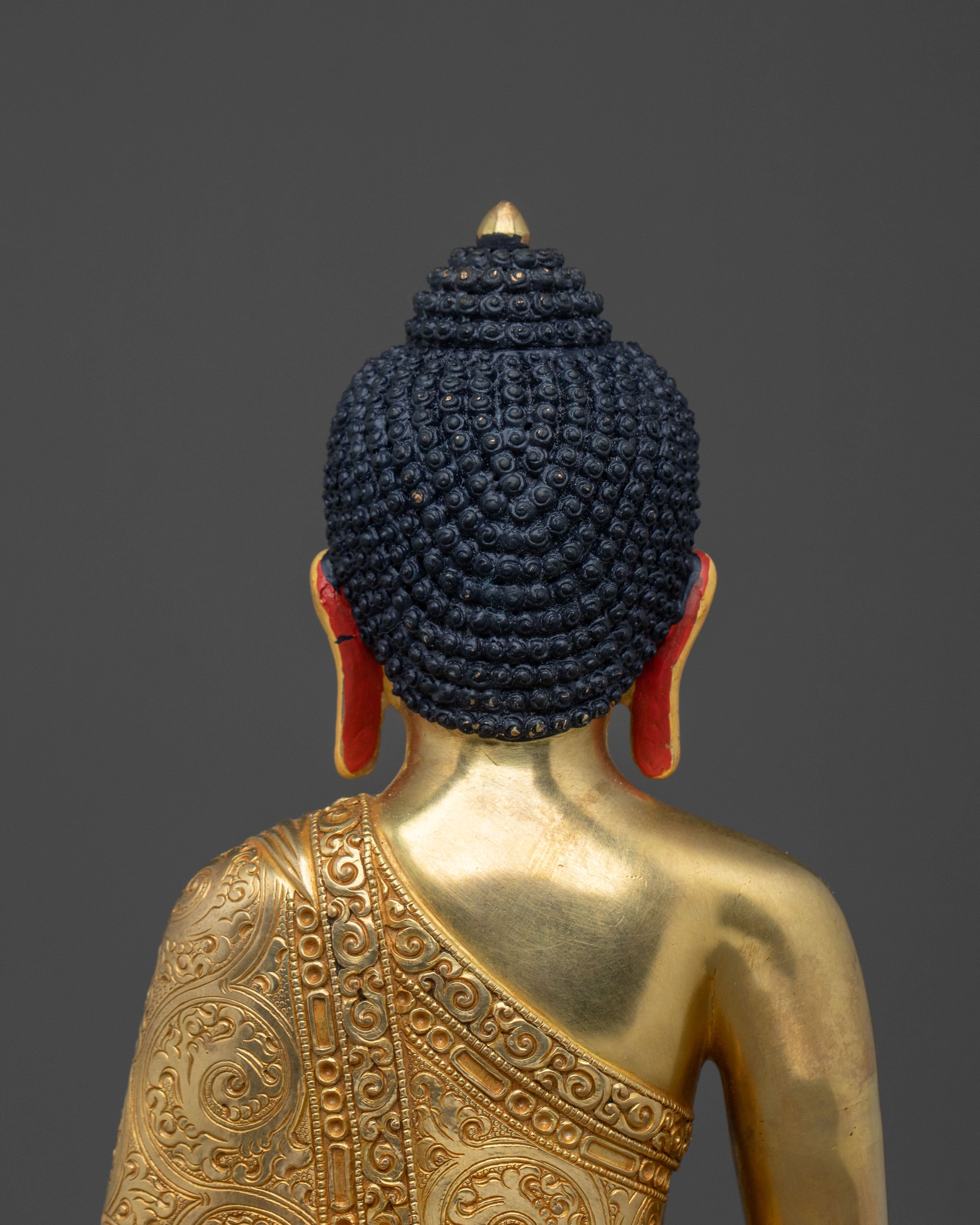 Tibetan Sacred Shakyamuni Buddha Statue | Sacred Altar Decor