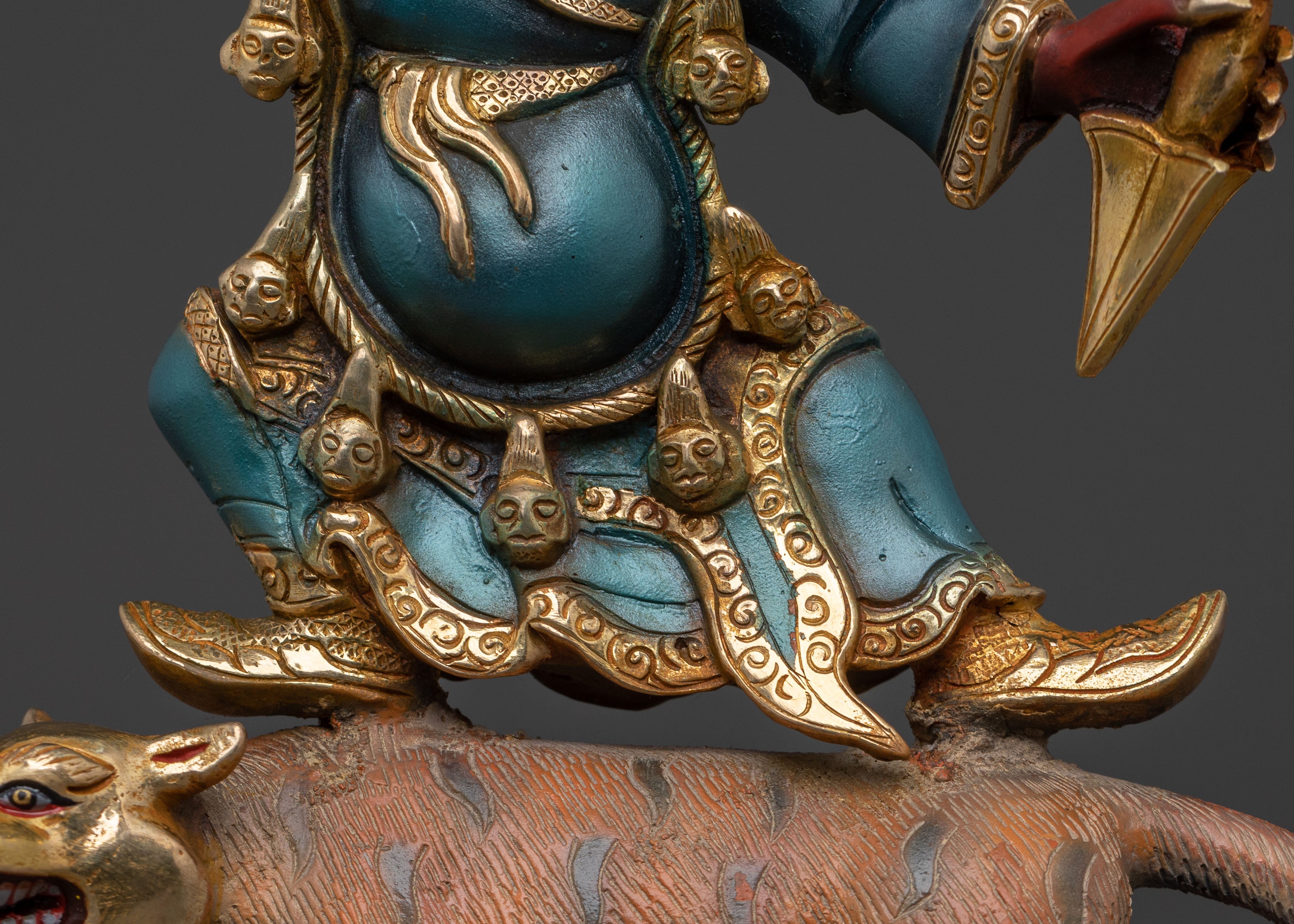 Dorje Drollo Divine Statue: Fiery Protector
