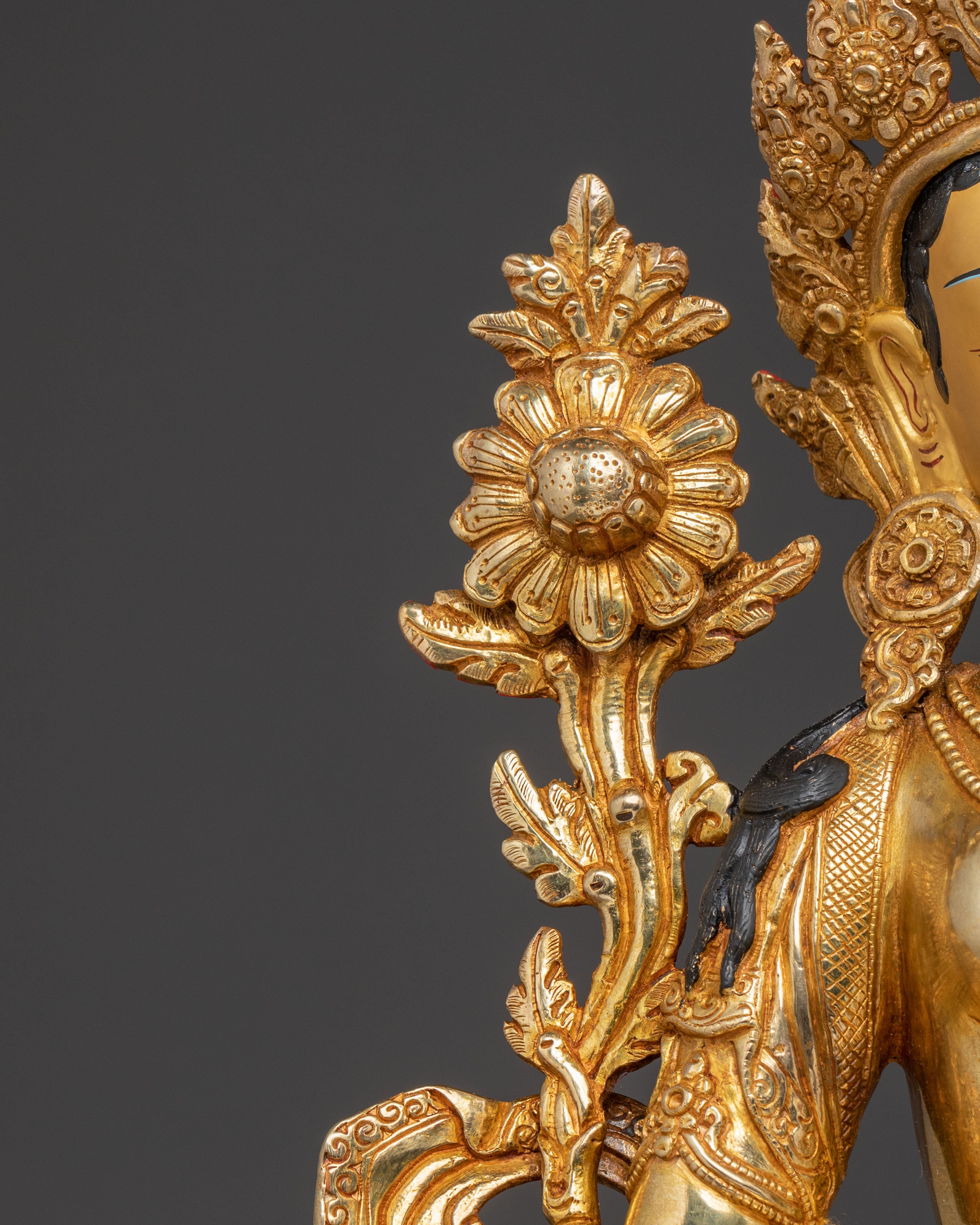 White Tara Statue Compassion Goddess | Altar Decor