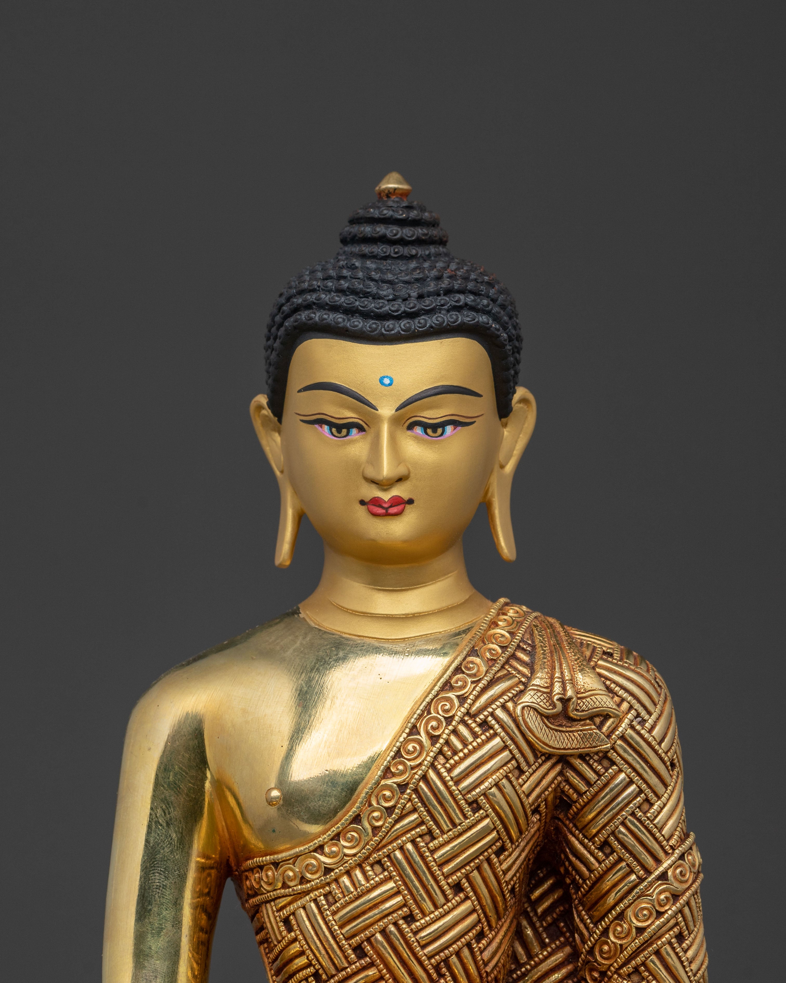 Sage Shakyamuni Buddha Statue: Made in Nepal