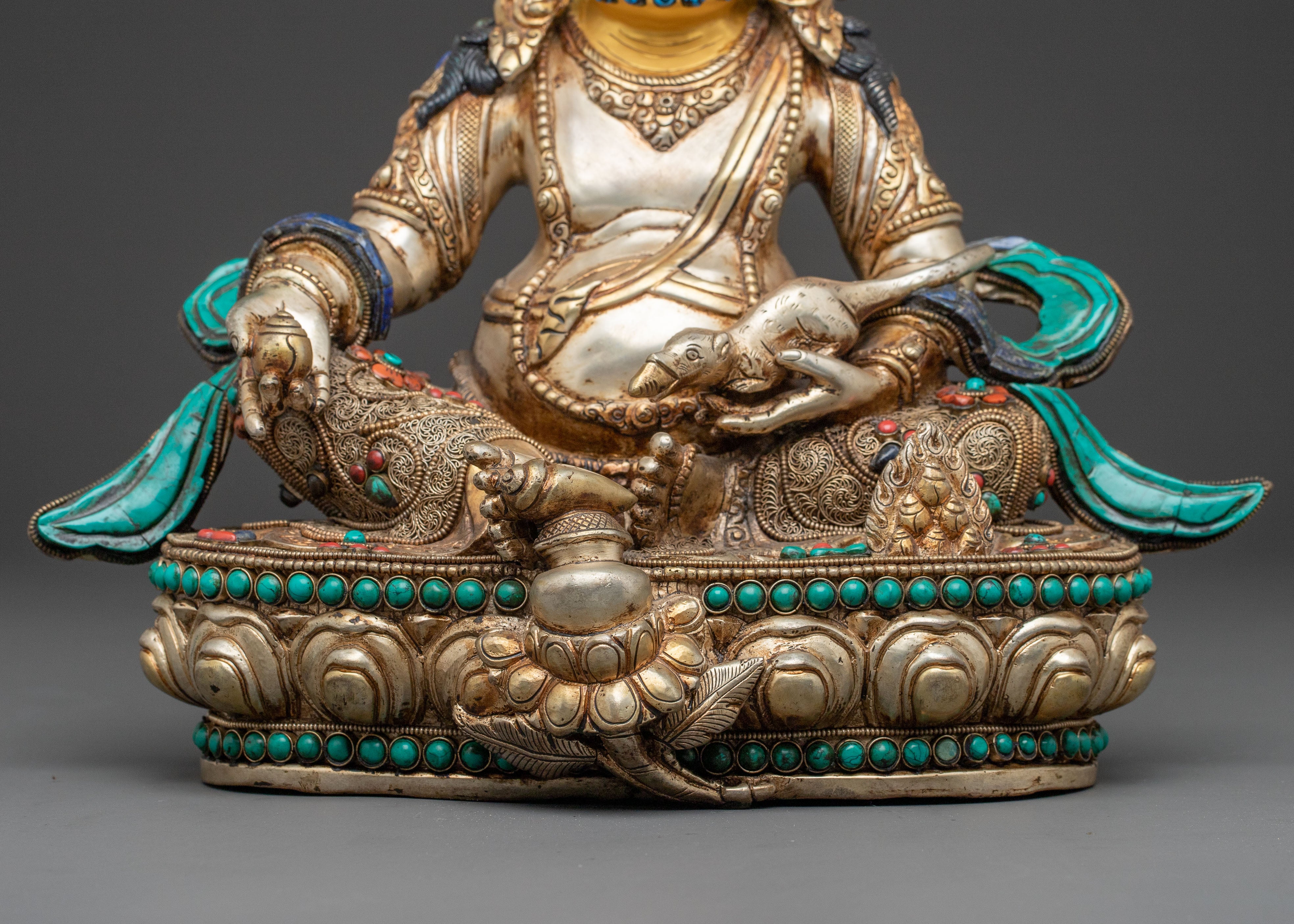 Dzambhala Prosperity Statue | God of Wealth