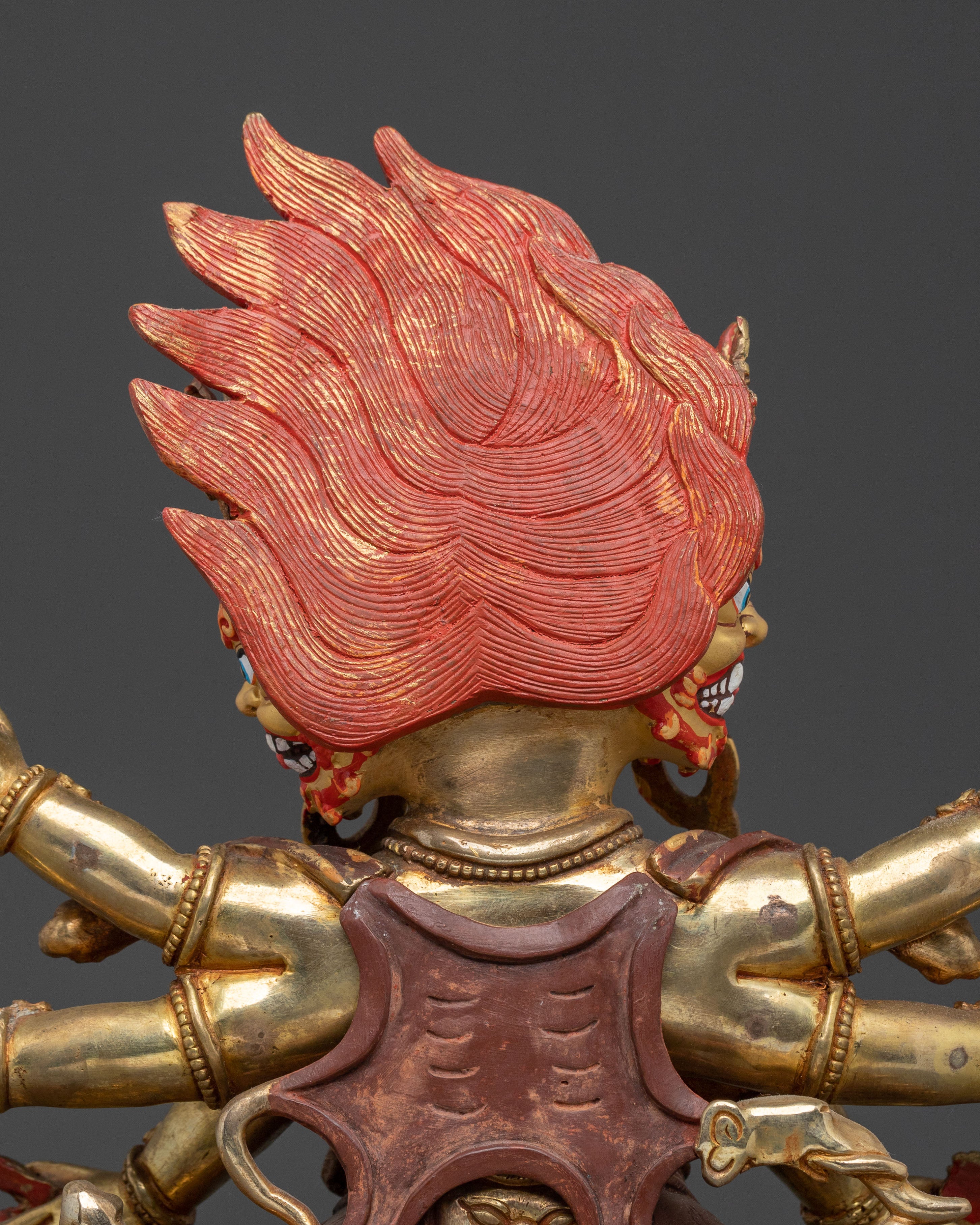 Wrathful Hayagriva Statue | Buddhist Protector Altar Decor