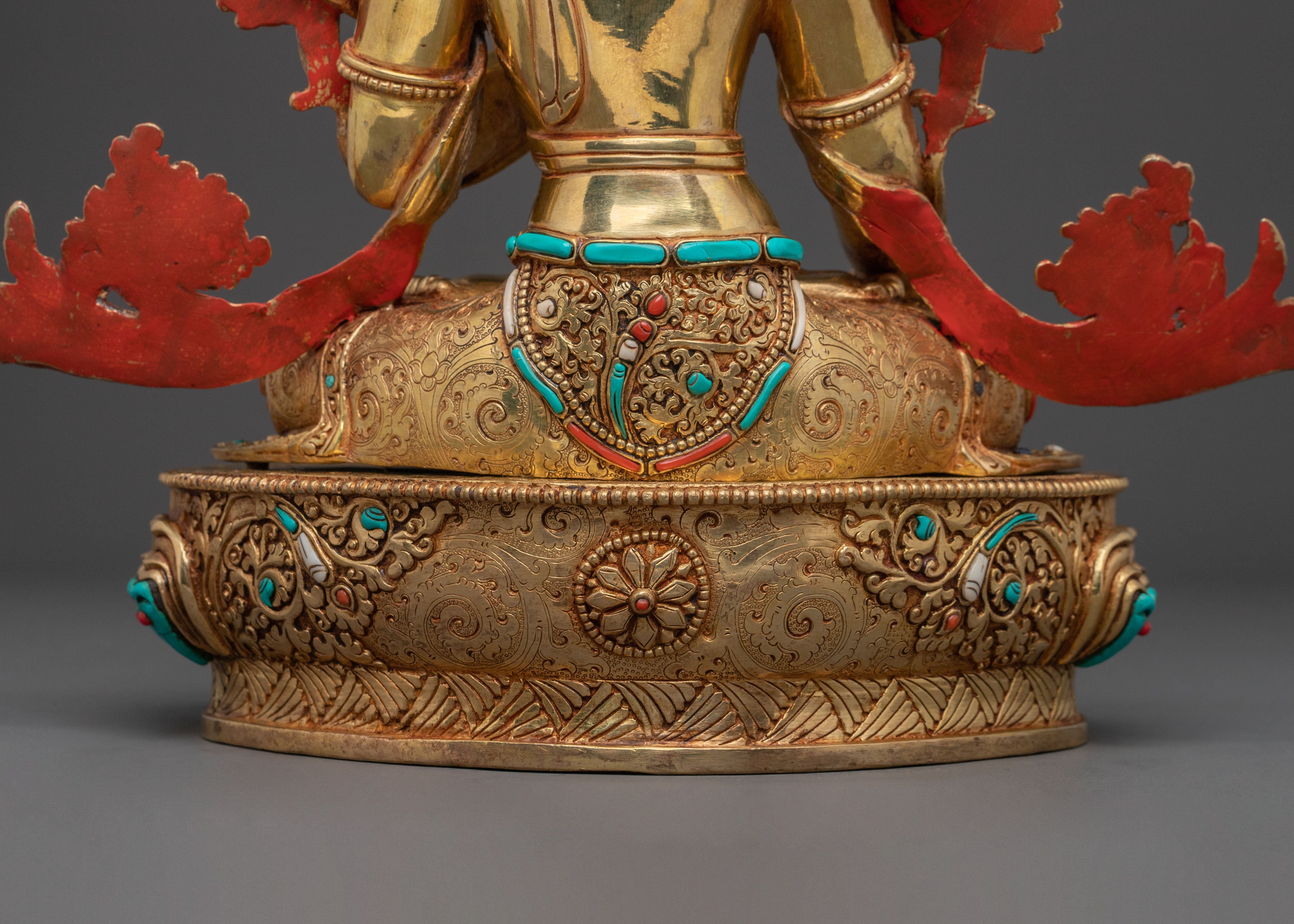 White Tara Statue | Himalayan Buddhist Figurine