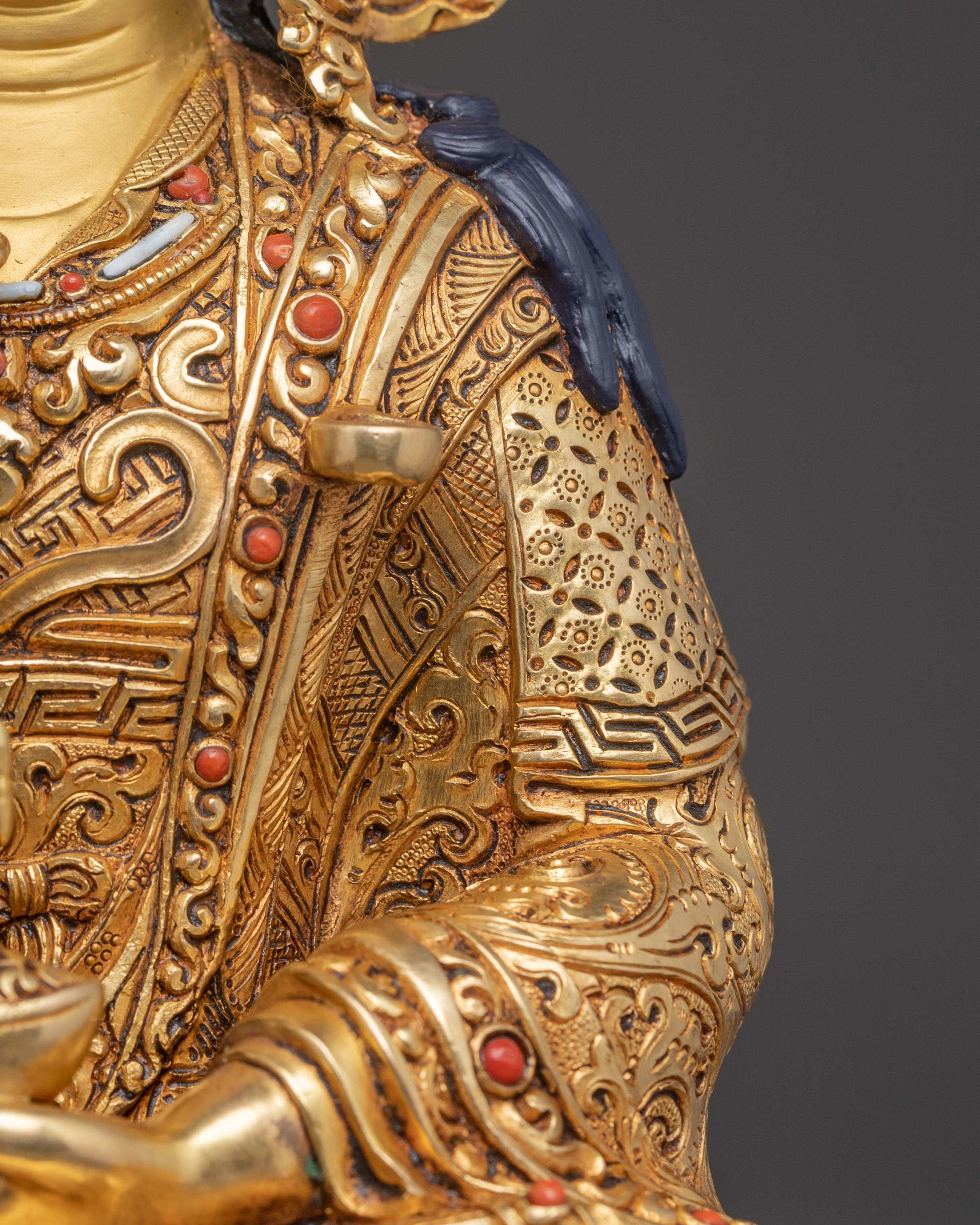 Himalayan Guru Tsokye Dorje Sculpture | Tantric Master of Dzogchen