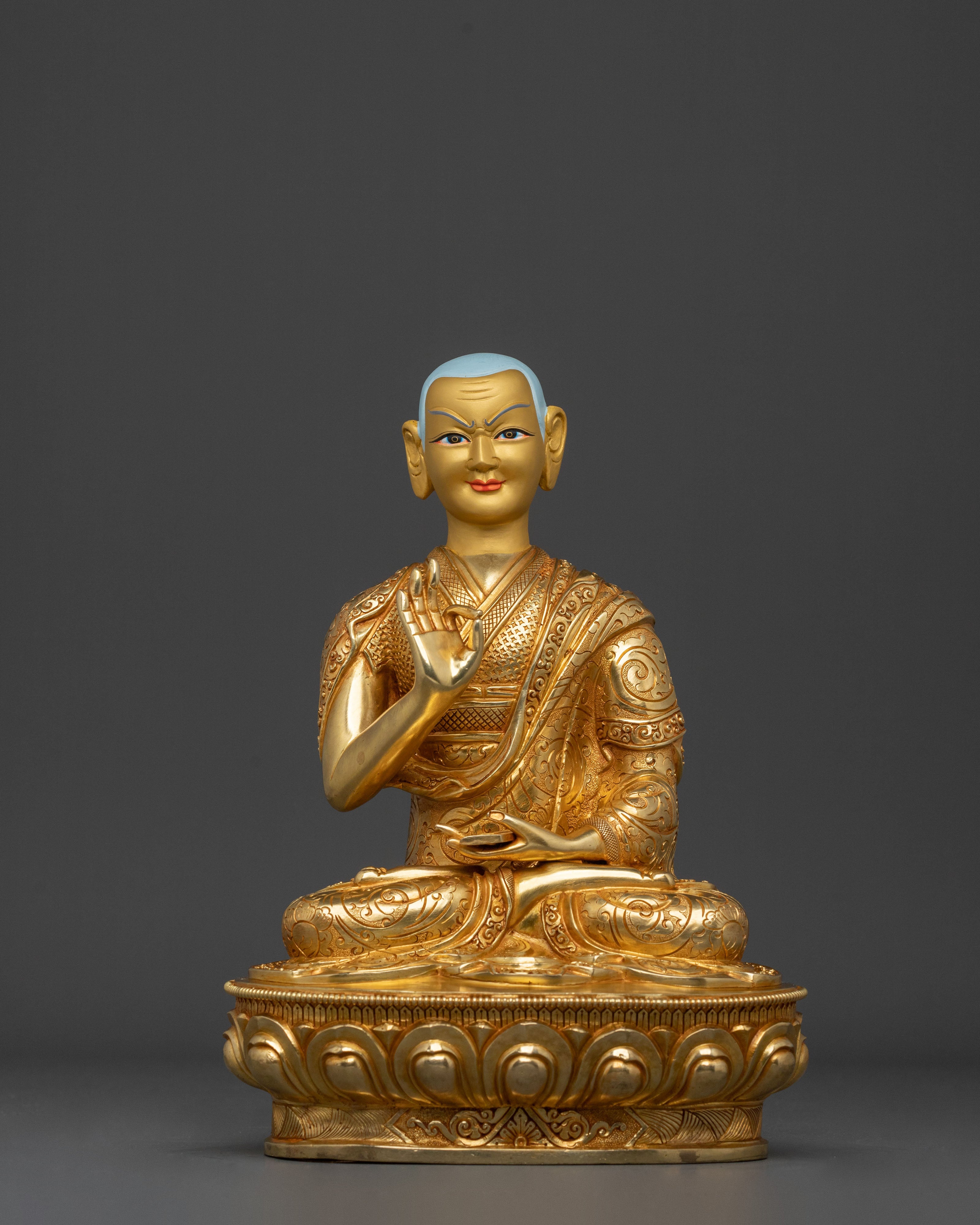 Disciples of Tsongkhapa Sacred Figurines | Tibetan Masters