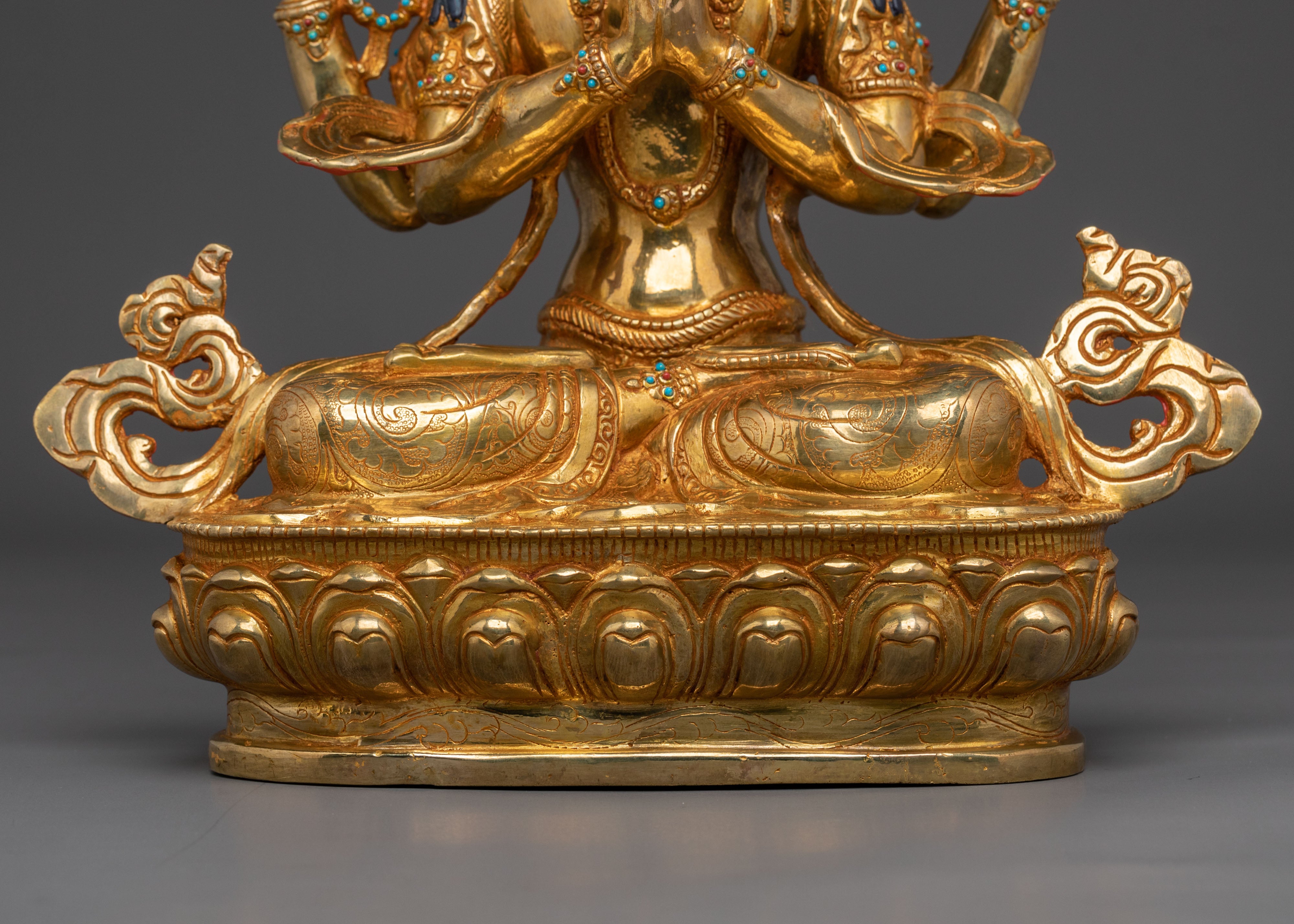 Sacred Chenrezig Buddhist Statue | Home Decor