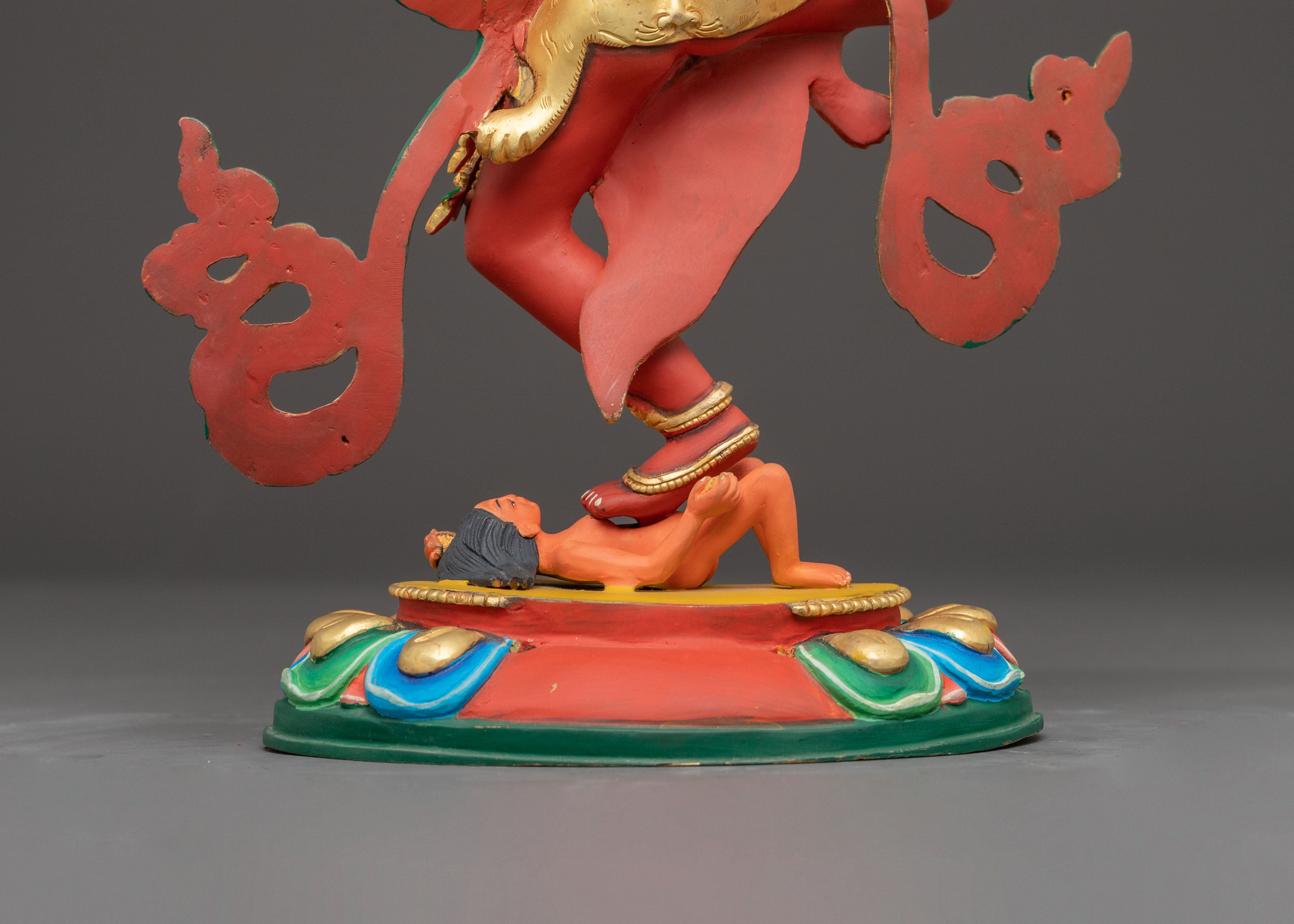 Golden Copper Statue of Kurukulla | Goddess of Enchantment