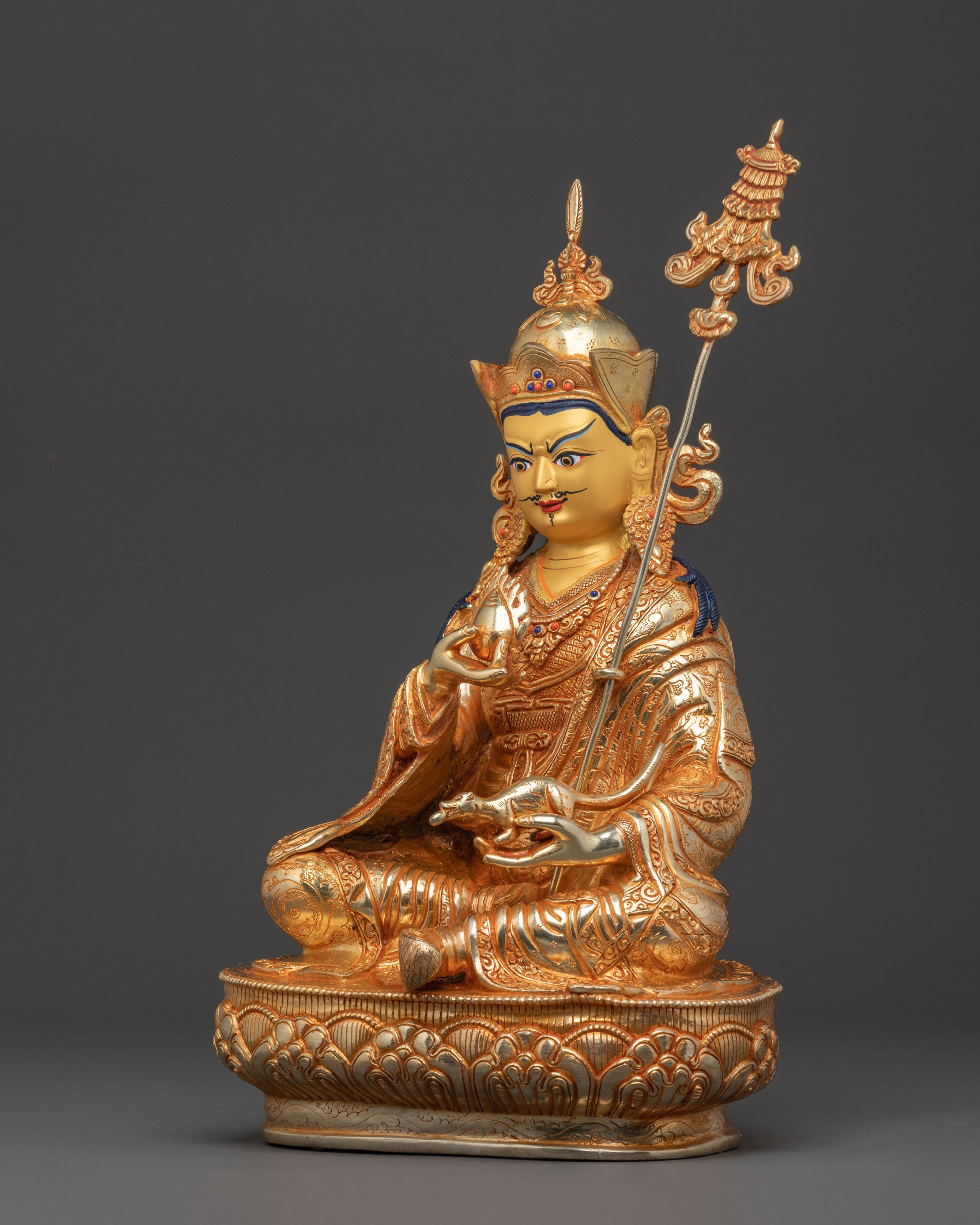 Guru Norla Wisdom Statue | Tibetan Ritual Decor