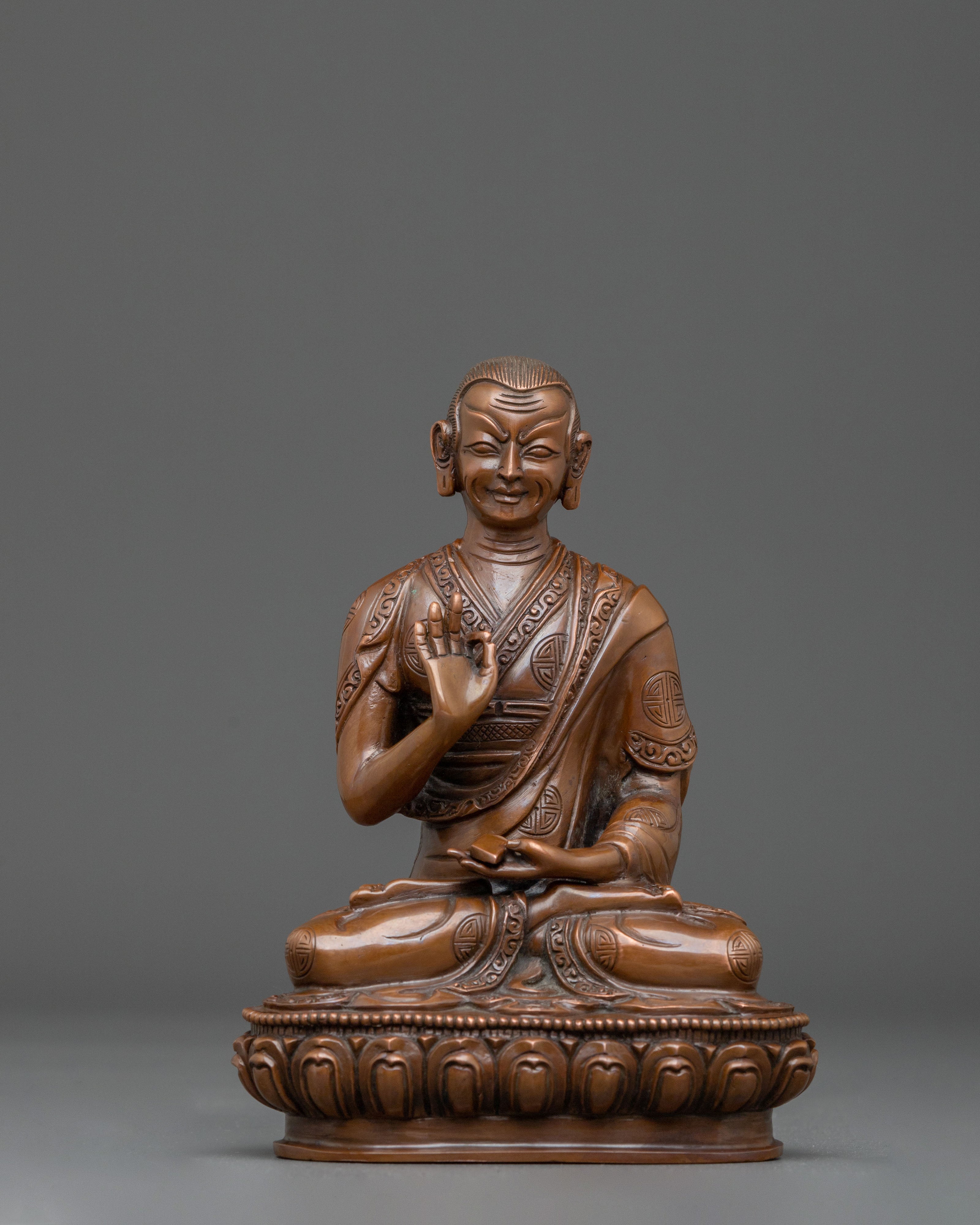 Tsongkhapa Sacred Statue Collection with Disciples