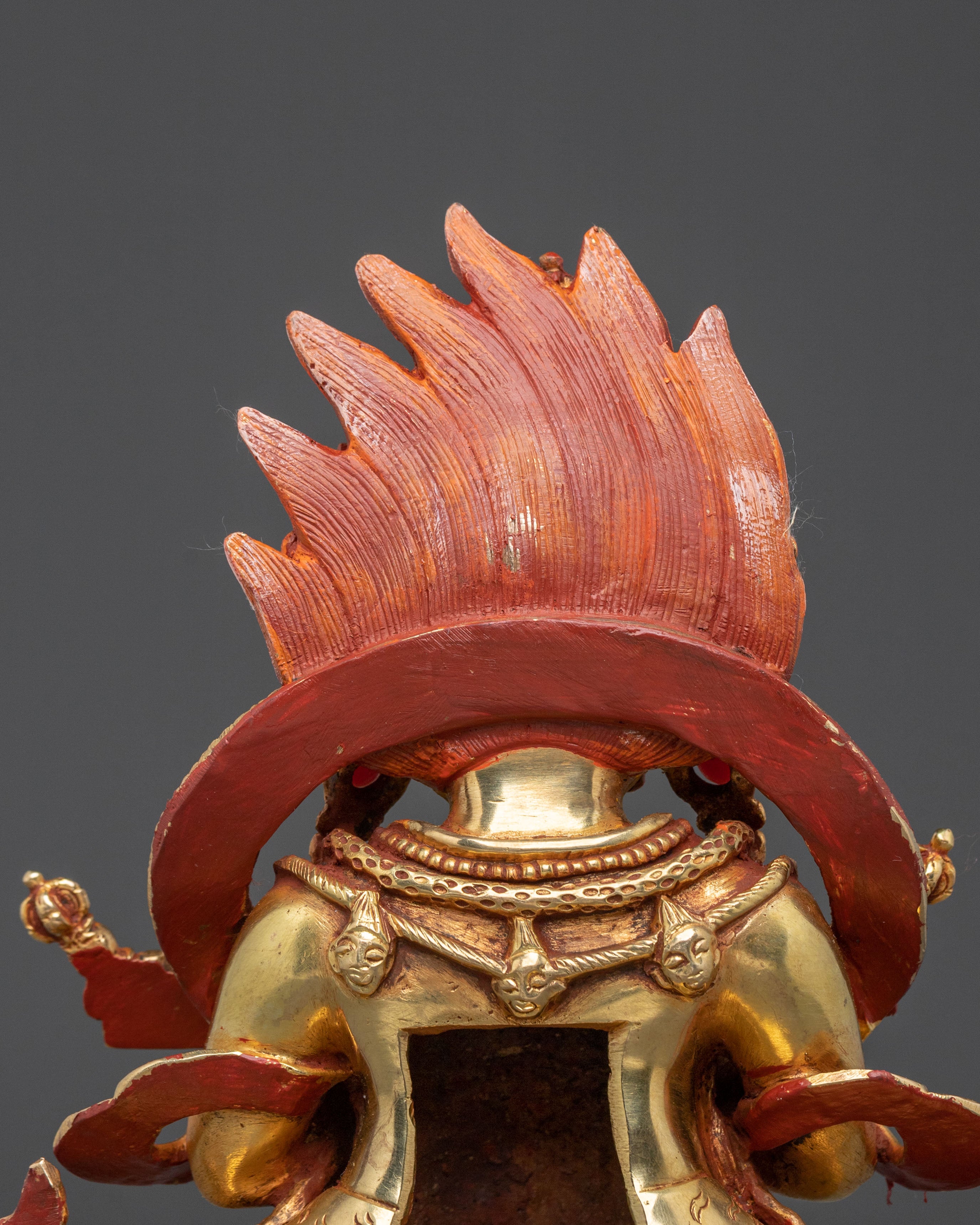 Shakya Mahakala Statue | Tibetan Protector Deity