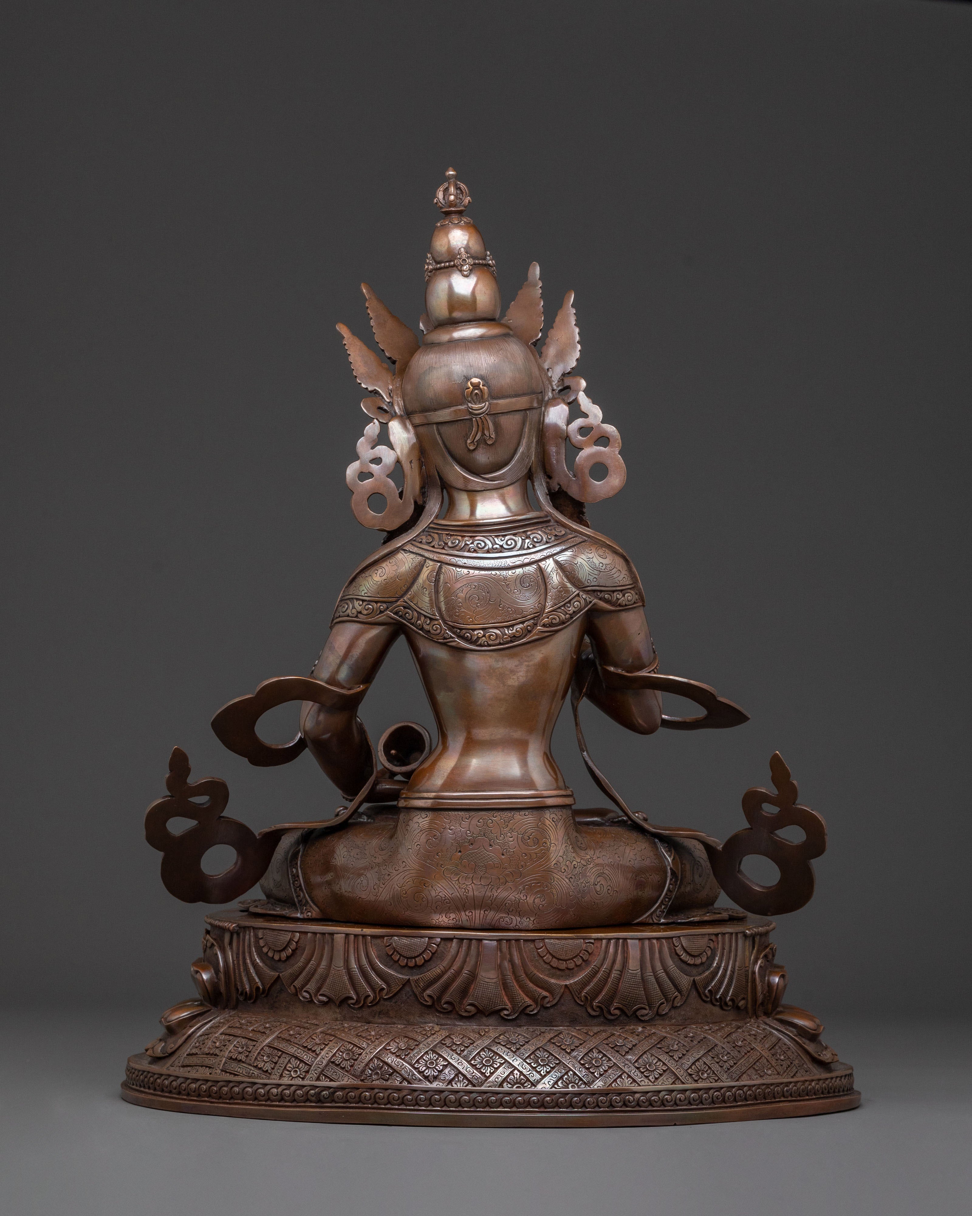 Vajrasattva Spiritual Statue | Meditational Figure