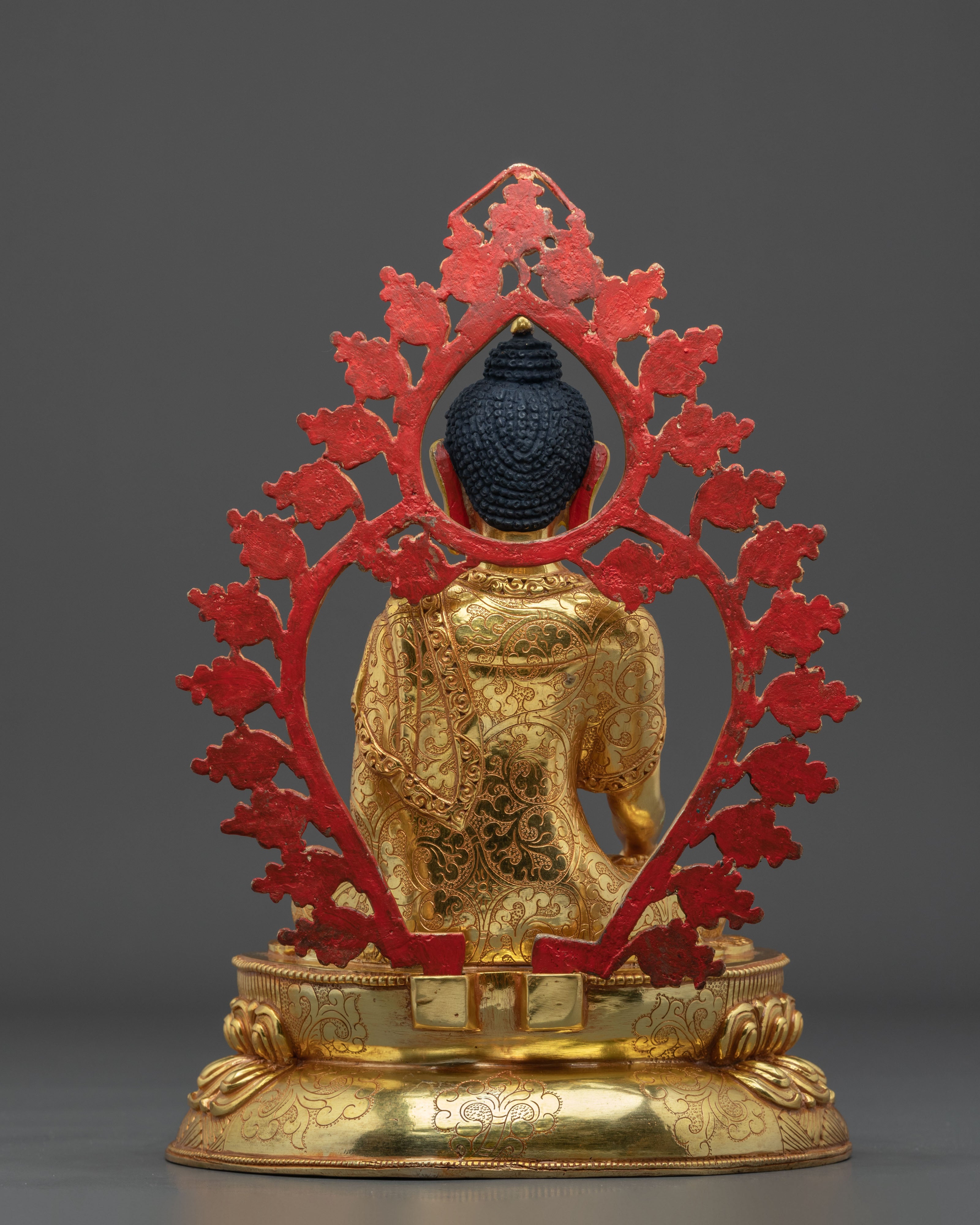 Mitrugpa Golden Figurine: Serene Radiance