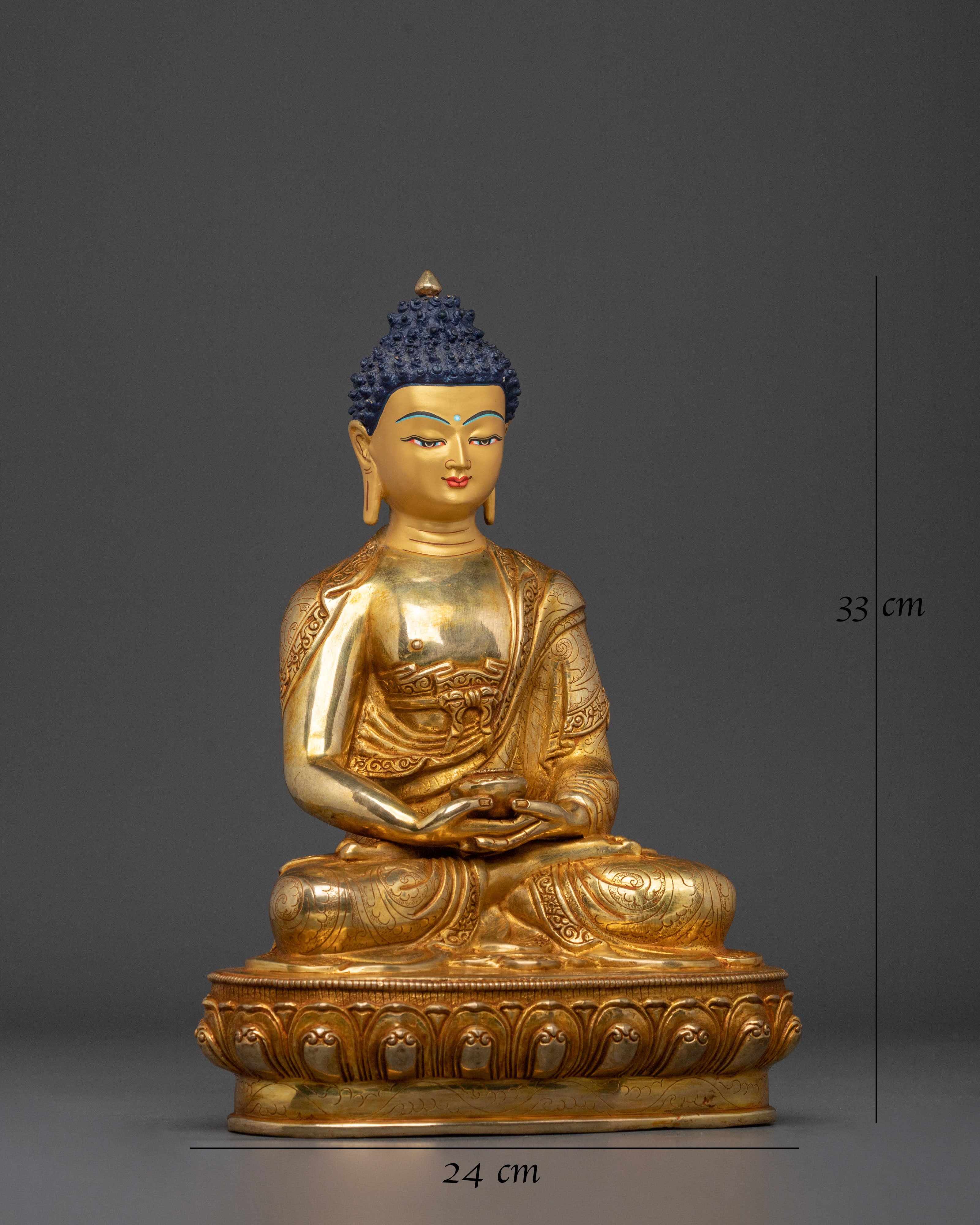 Amitabha Buddha Sacred Rupa | Buddha of Infinite Light & Compassion