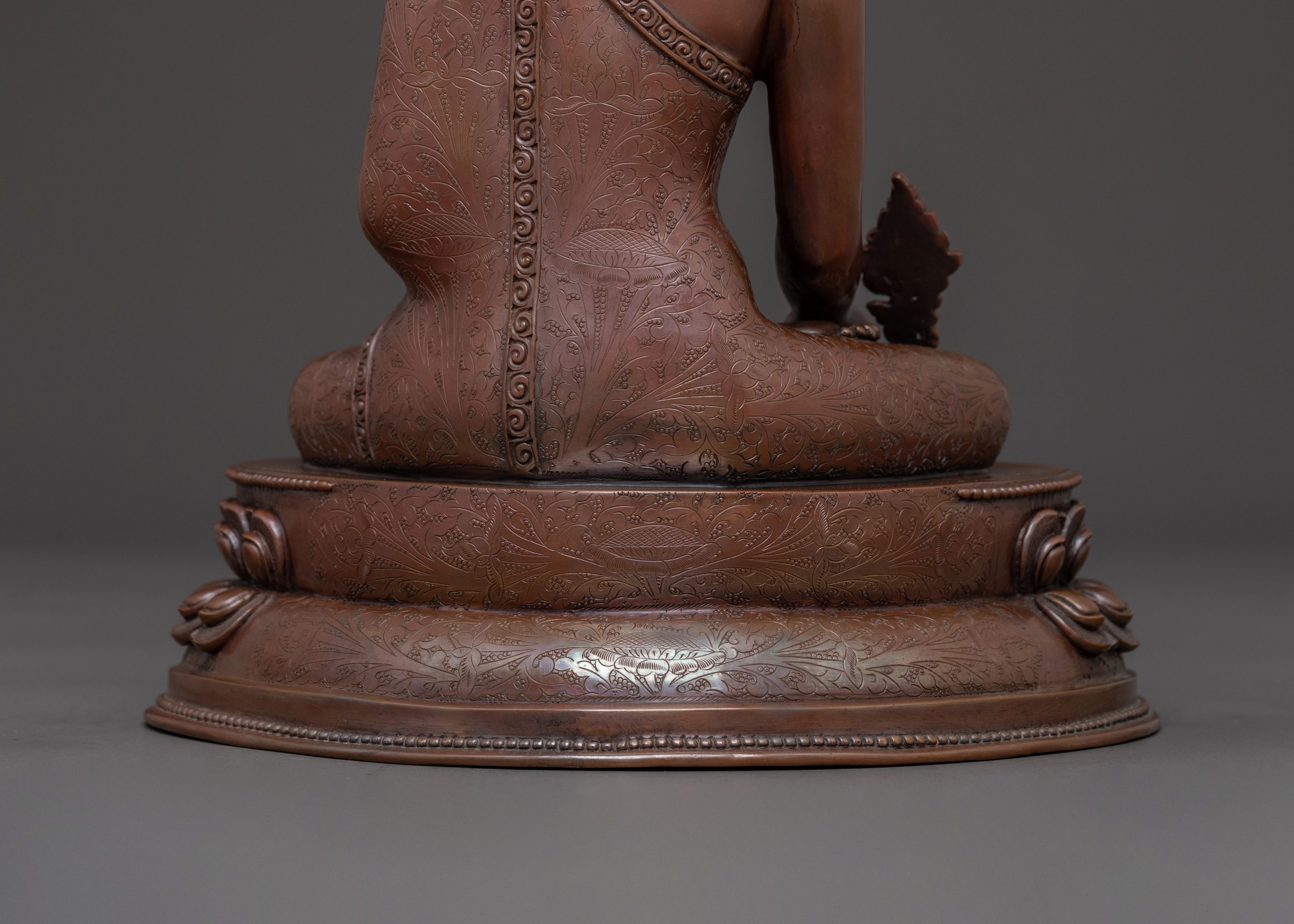 Crown Medicine Buddha Sculpture | Spiritual Healer