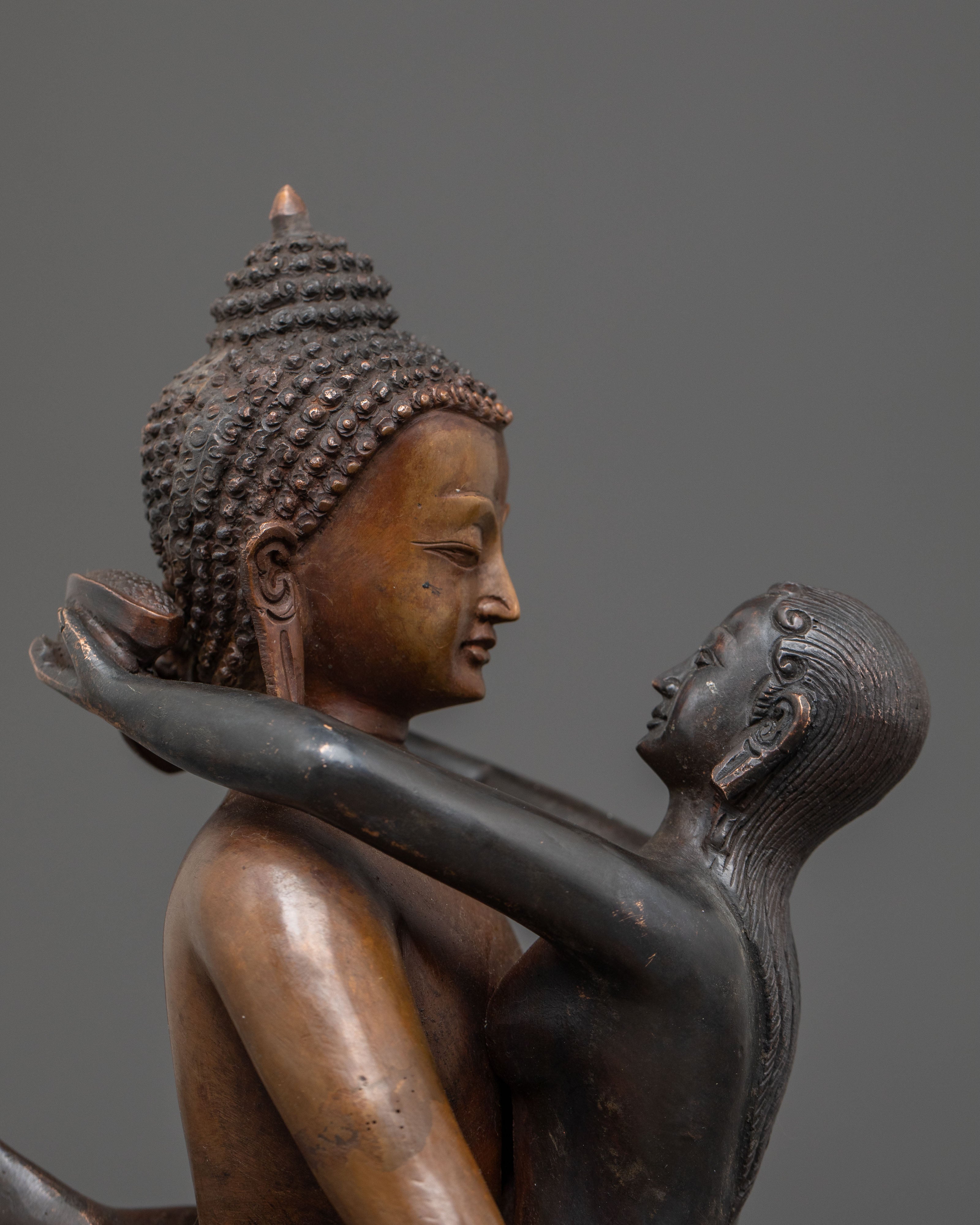 Samantabhadra Statue with Consort | Meditational Icon