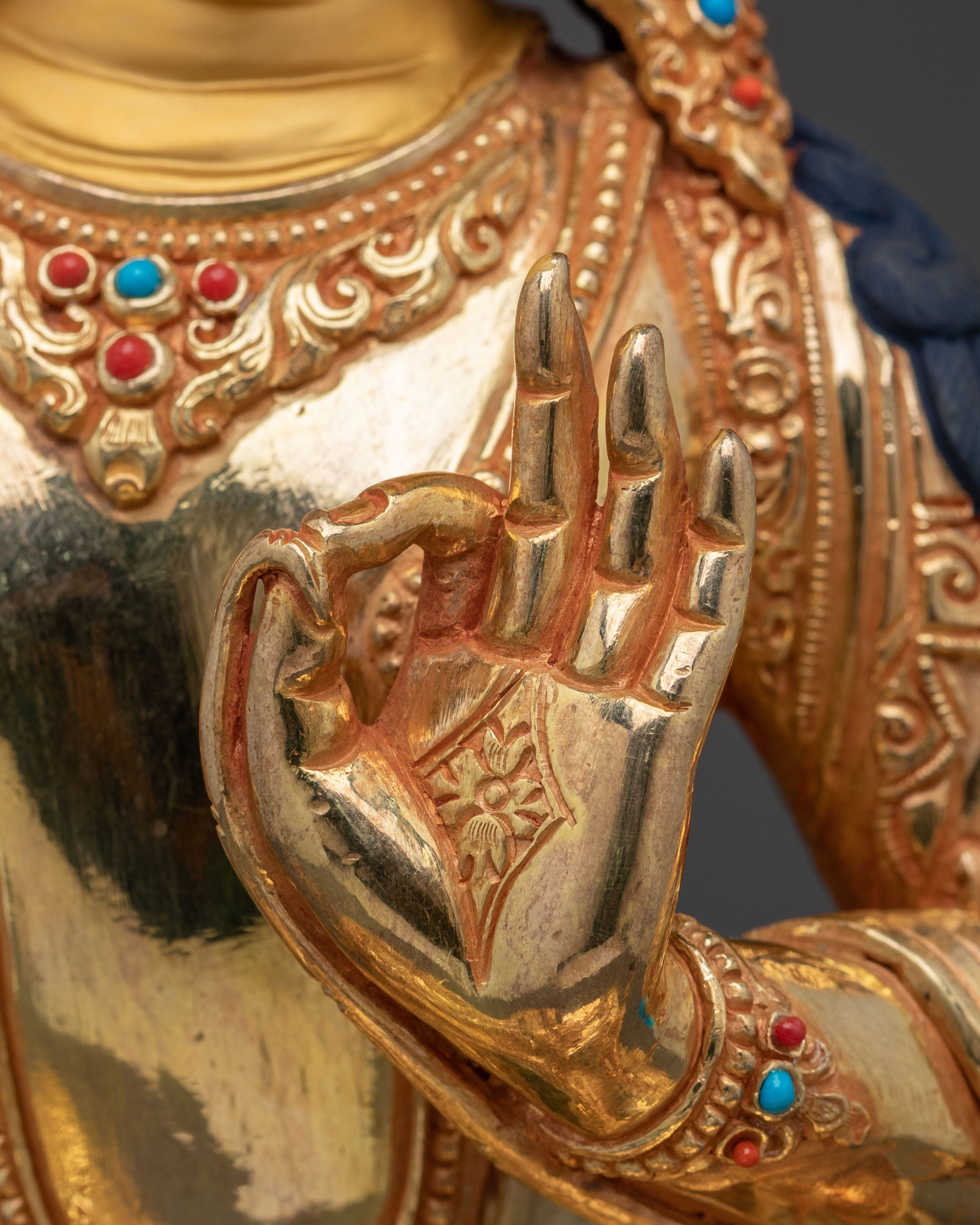 Manjushri Spiritual Figurine: Enlightened Wisdom Art