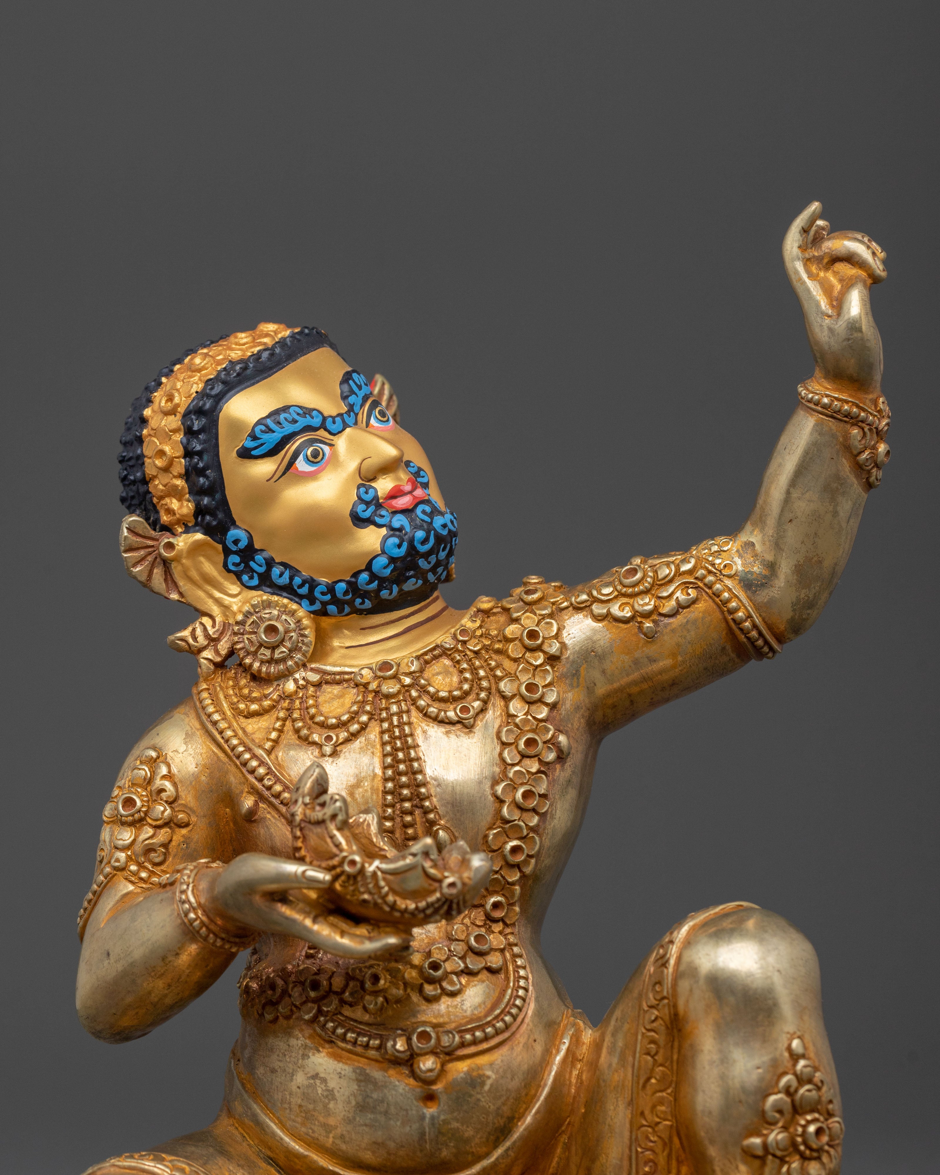 Virupa Lineage Master Statue | Buddhist Altar Sculpture