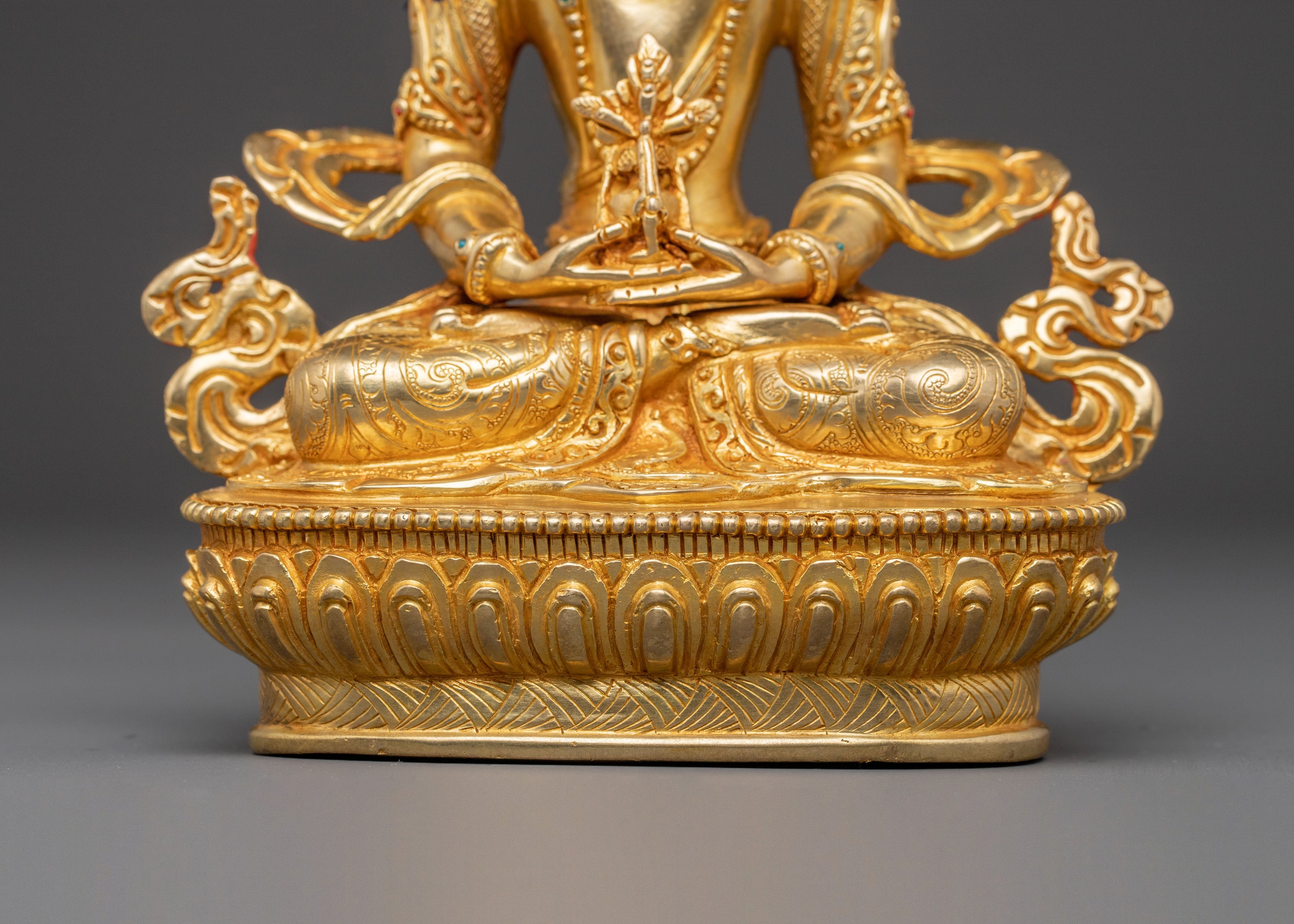 Amitayus Longevity Statue | Hand-Gilded Copper Statue