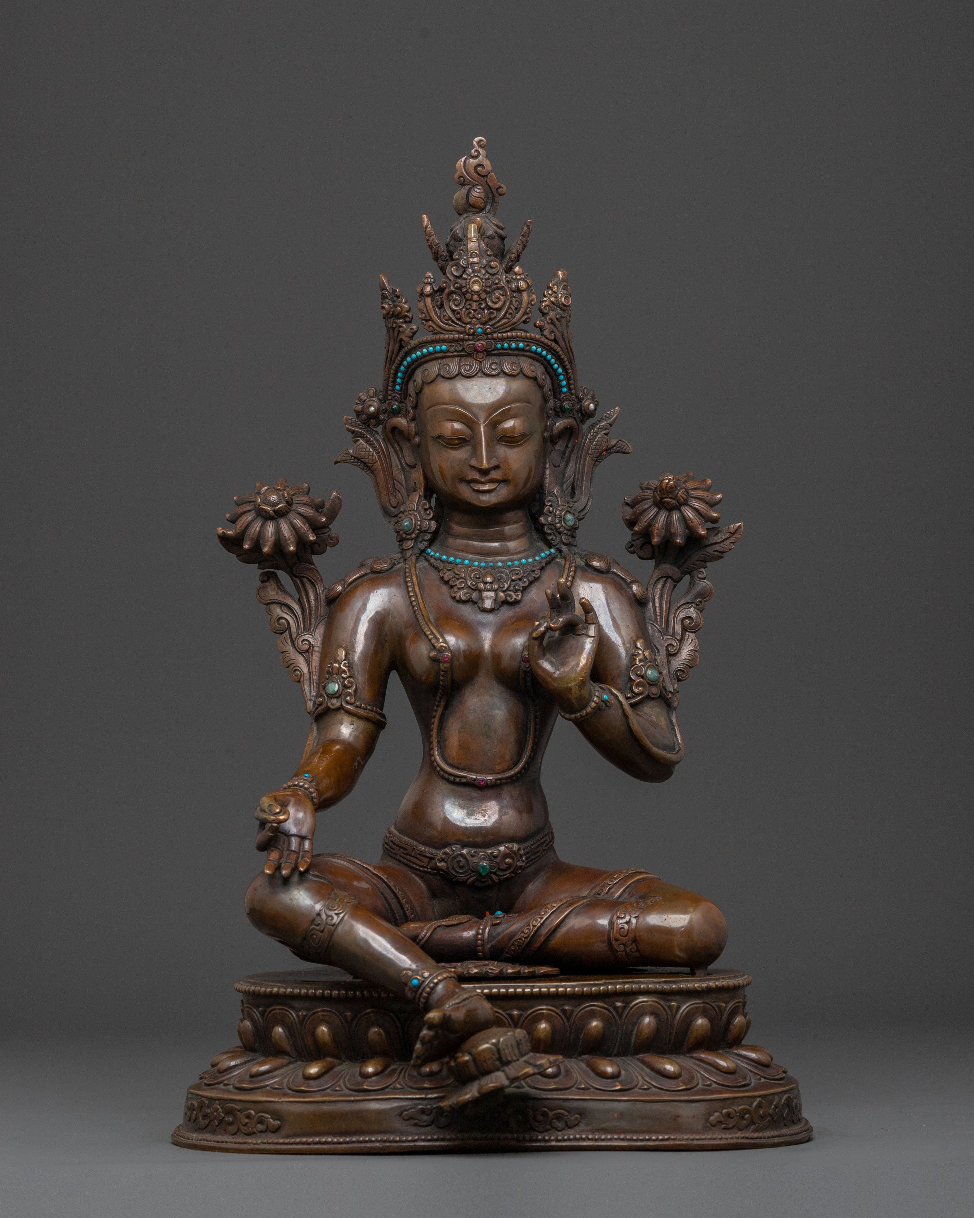 Green Tara Spiritual Statue