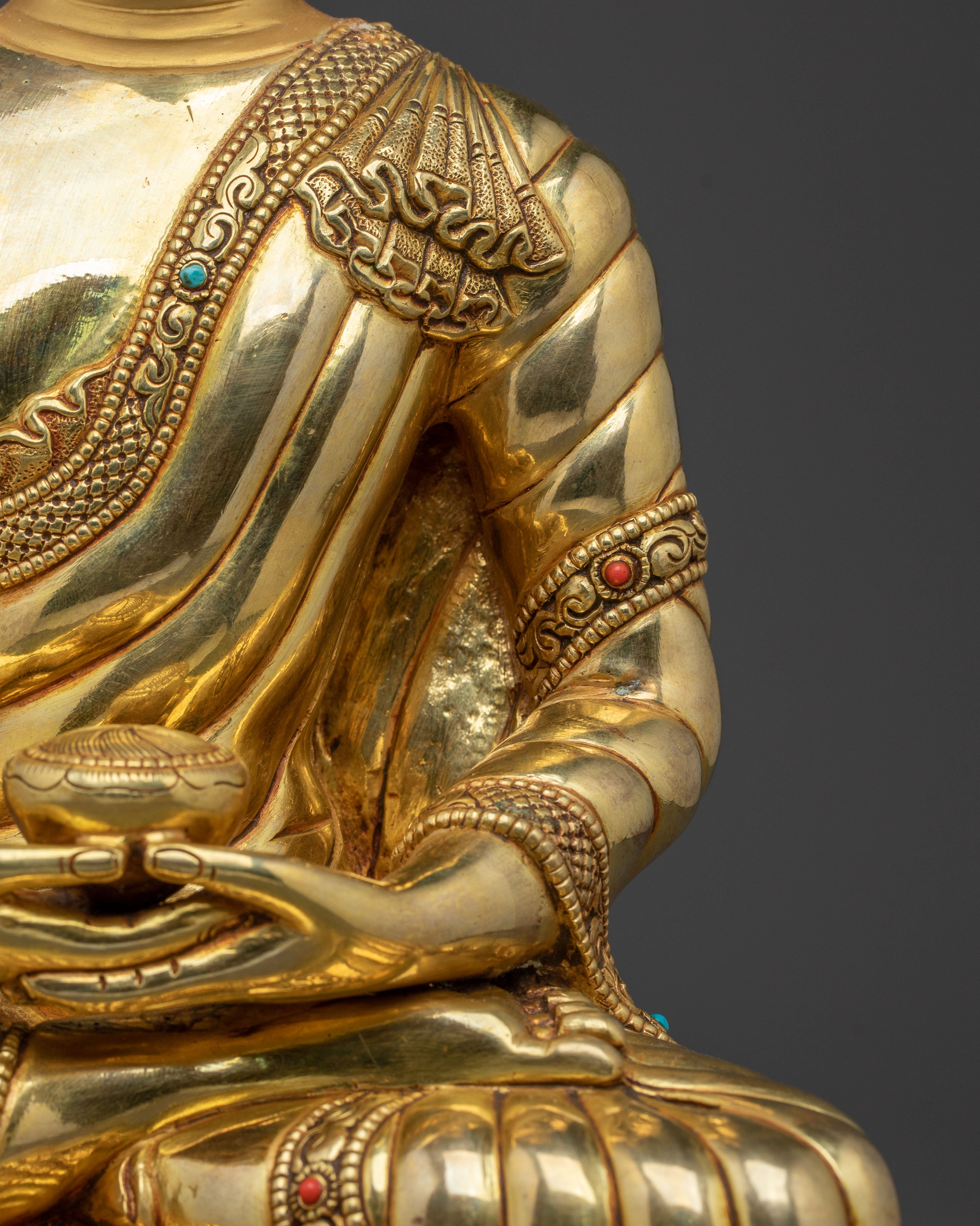 Amitabha Buddha's Sacred Statue | Devotion Figure