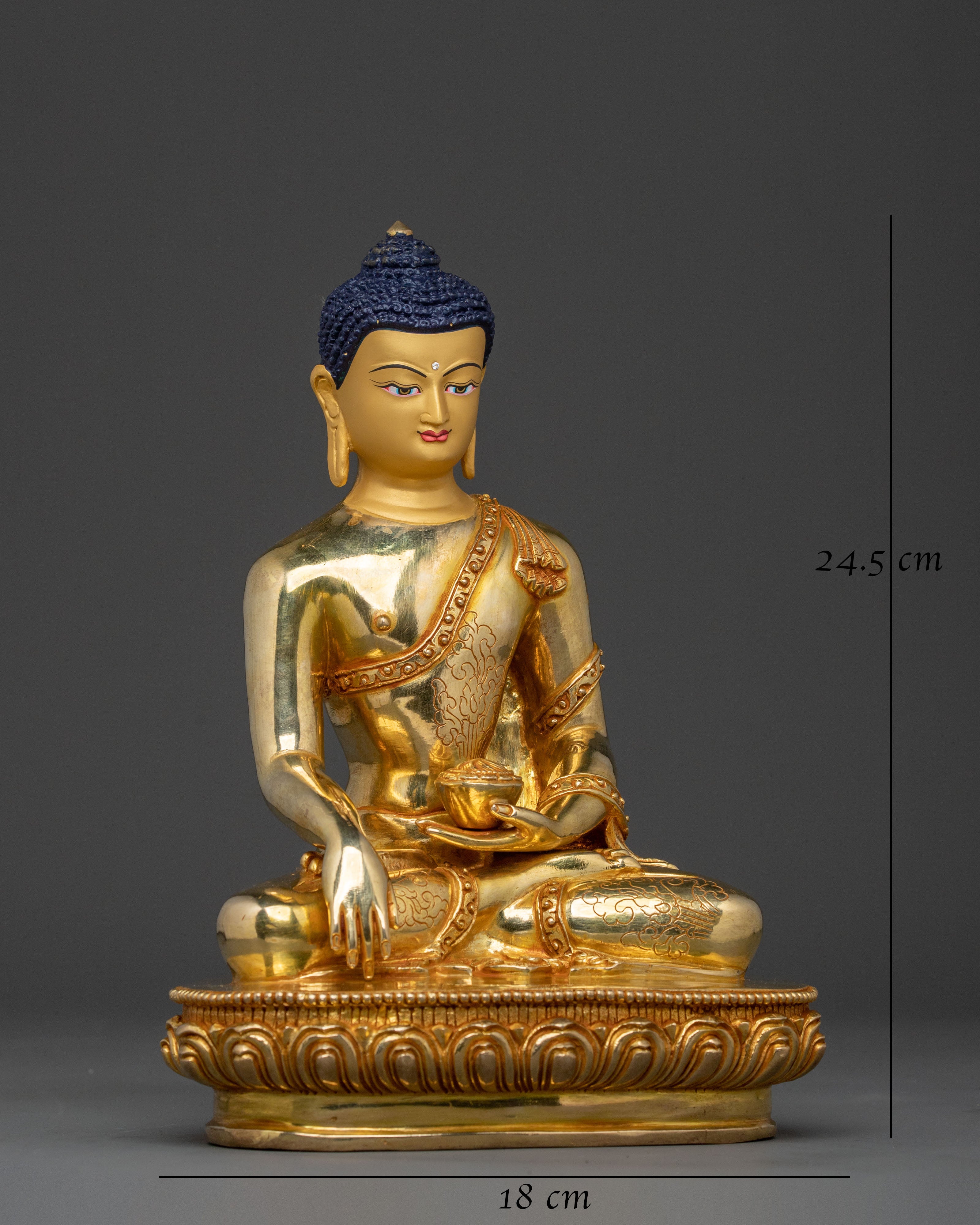 Shakyamuni Buddha Statue | Handcrafted Spiritual Figurine