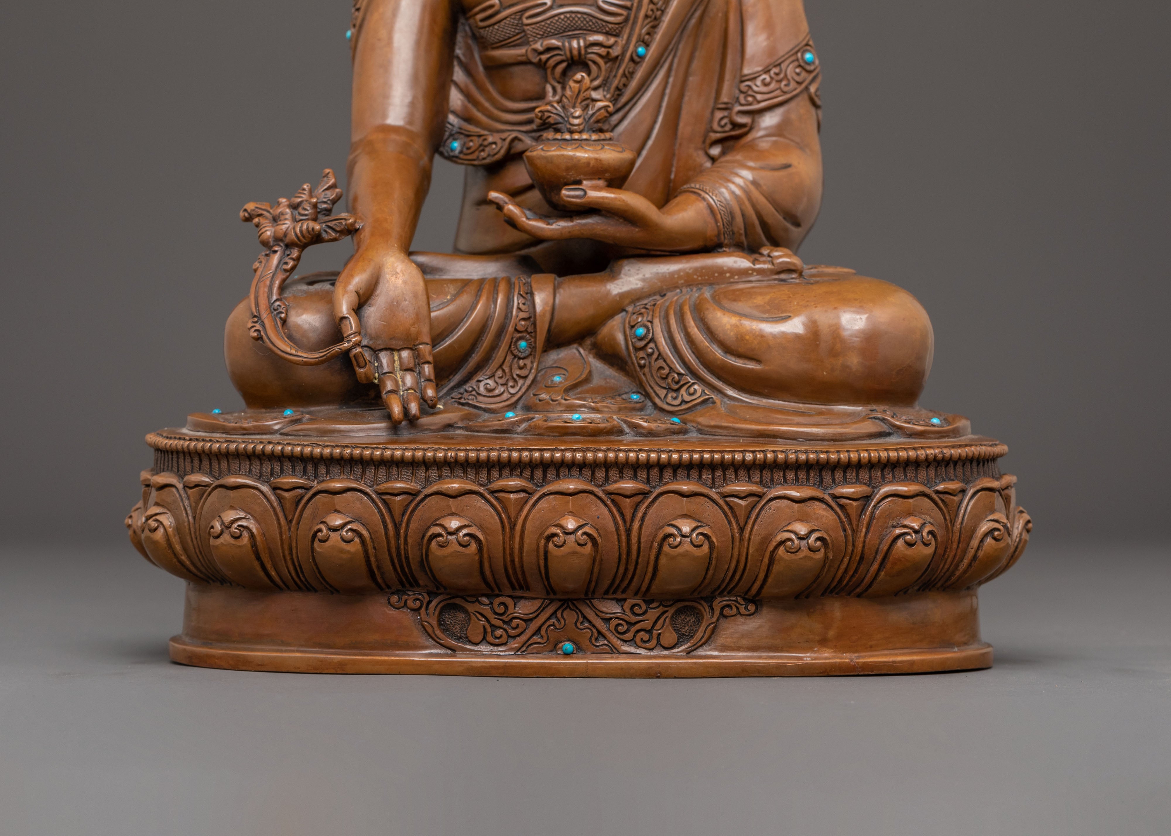 Three Buddhas Sculpture Set | The Three Jewels of Enlightenment