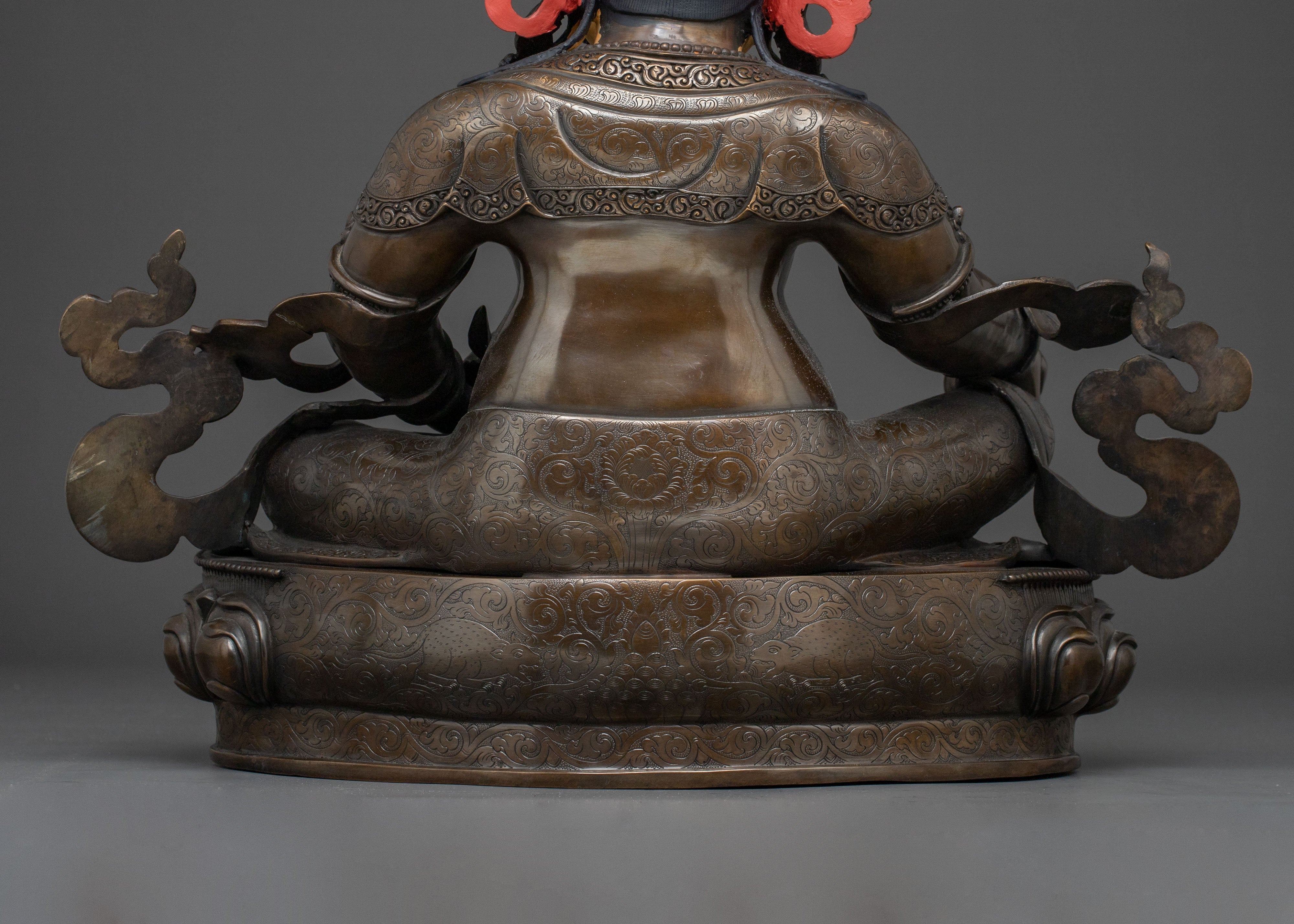 Dzambhala Figurine of Prosperity | Wealth Deity of Abundance & Fortune