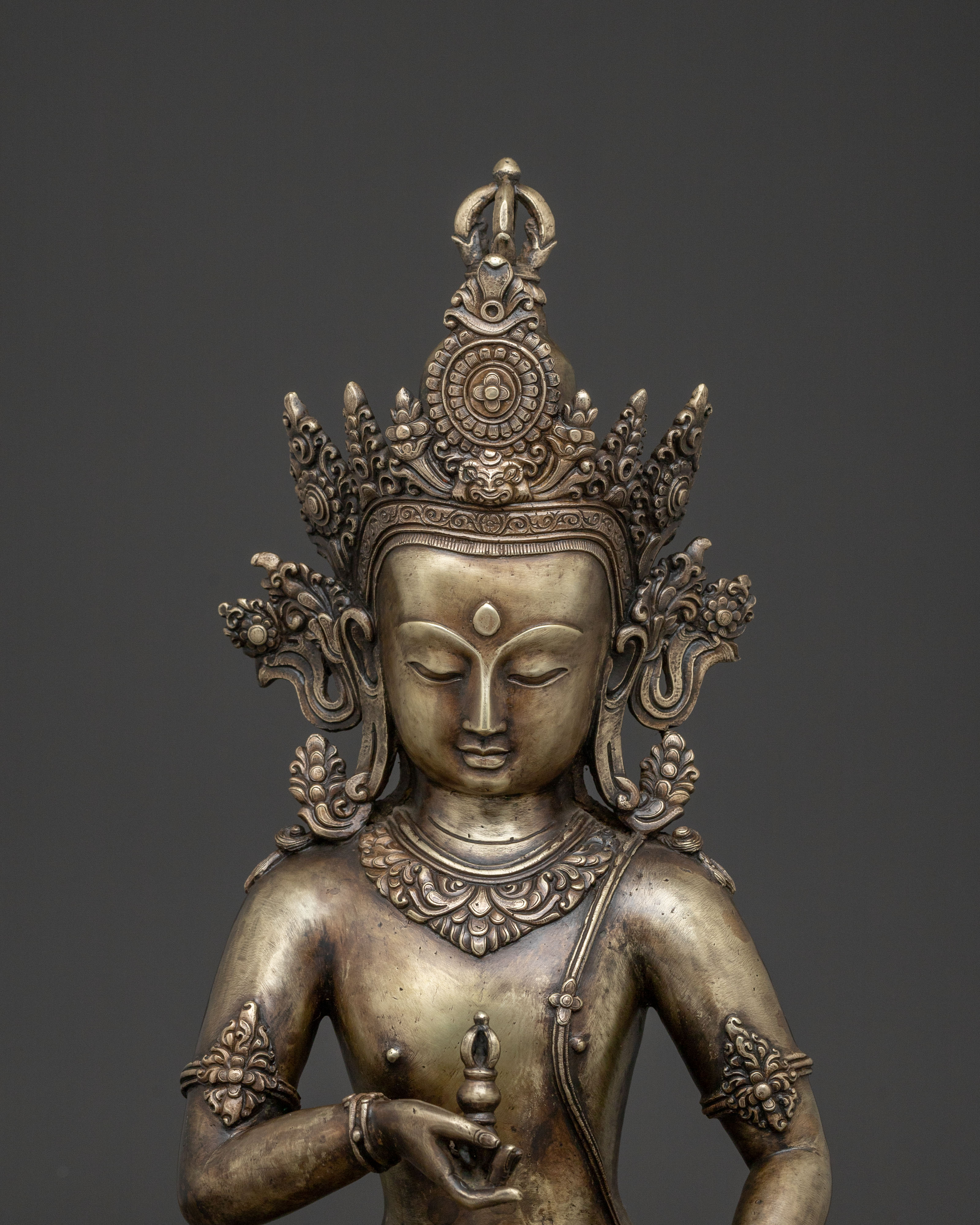 Vajrasattva Bronze Statue for Spiritual Space