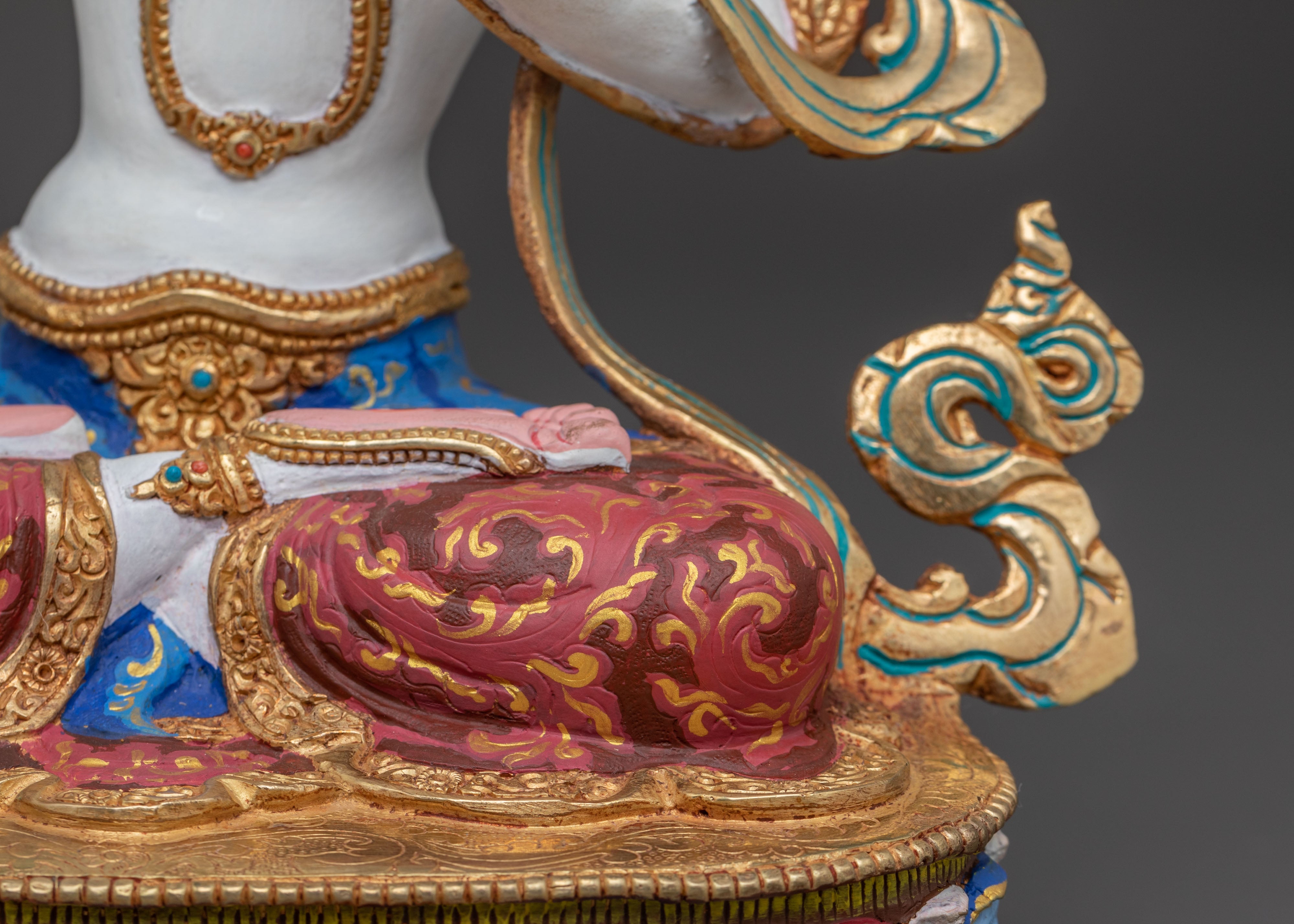 Sita Tara Copper Statue: Meditation Decor