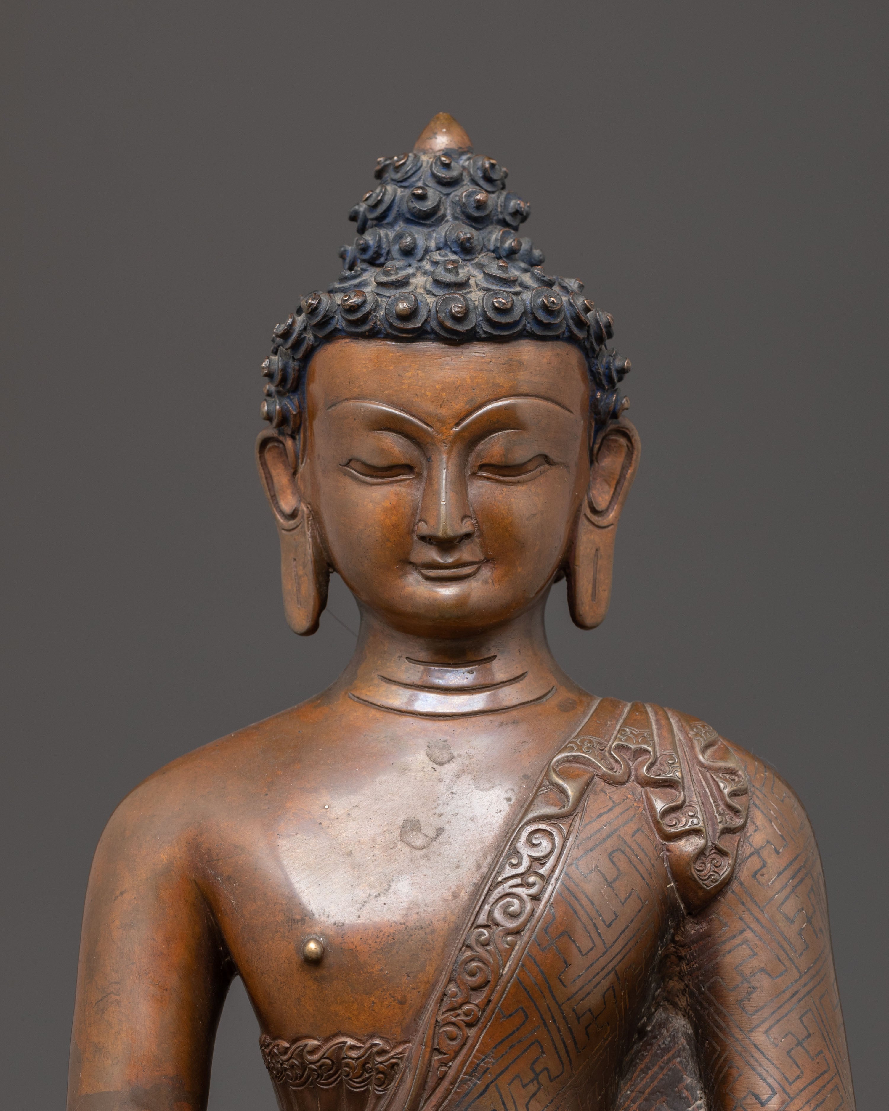 Handcrafted Bhaisajyaguru Statue | Healing Deity Sculpture