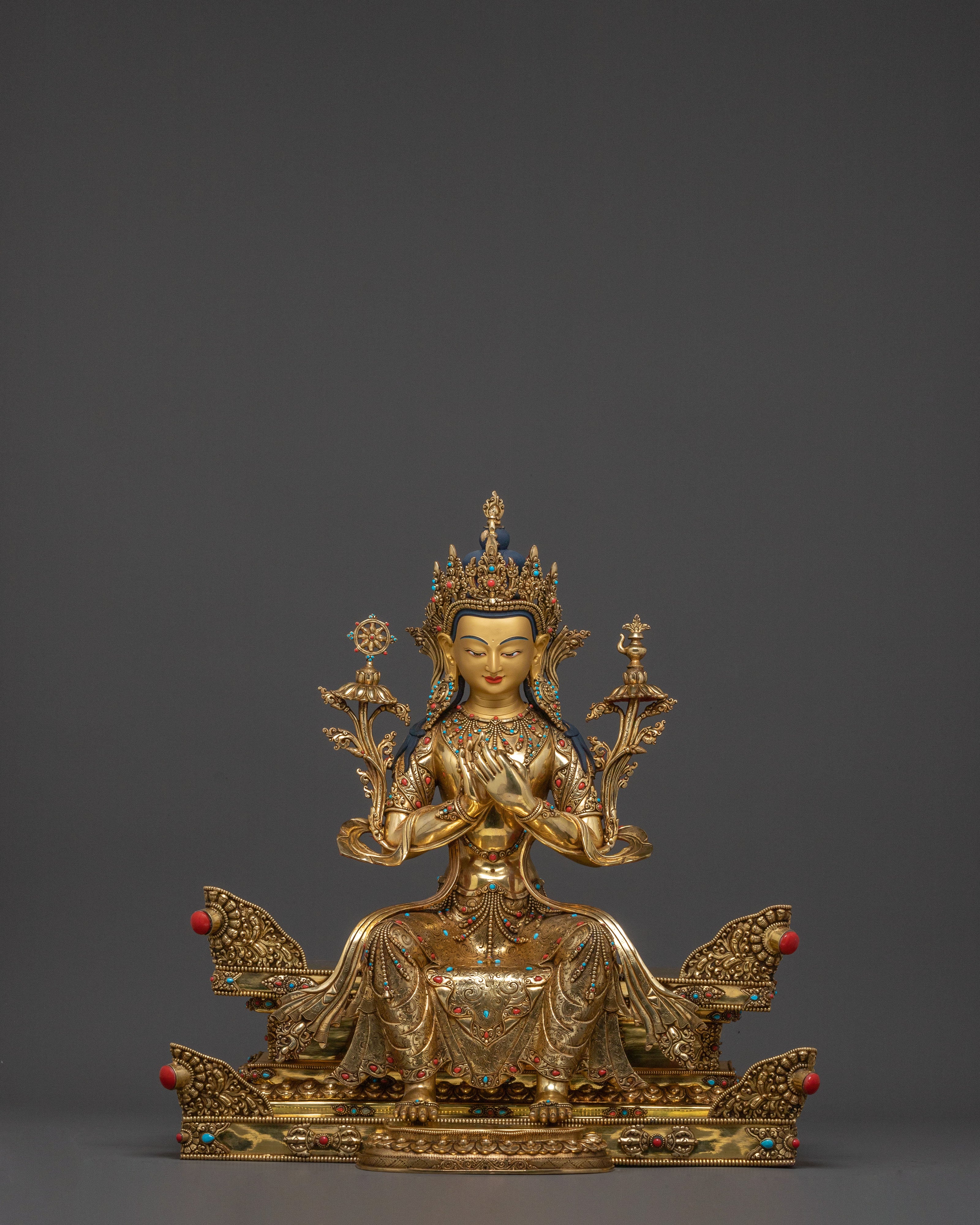 Dharma Teacher Maitreya Buddha Statue for Altar