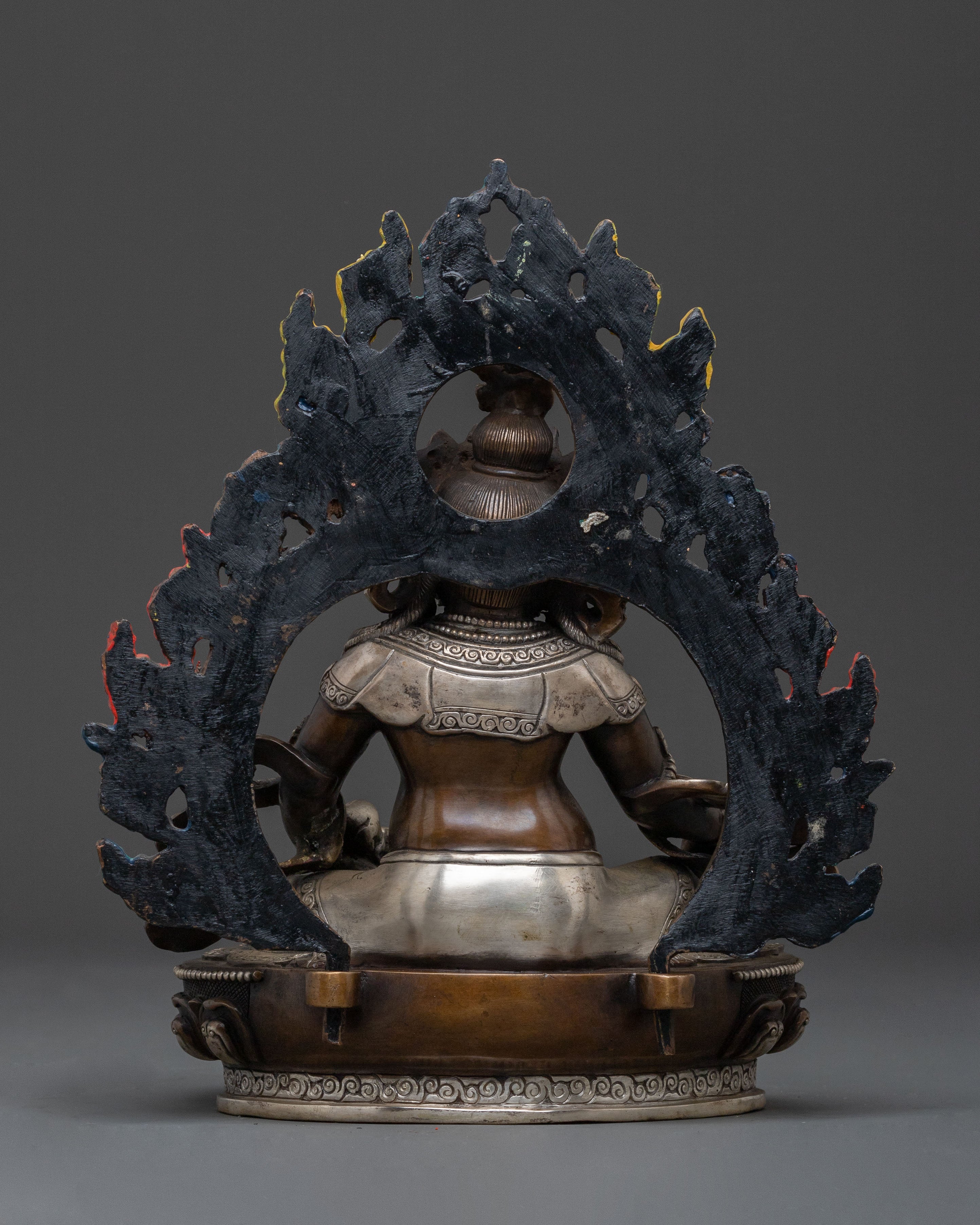 Primary Deity of Wealth Dzambhala Statue | Tibetan Buddhist Prosperity
