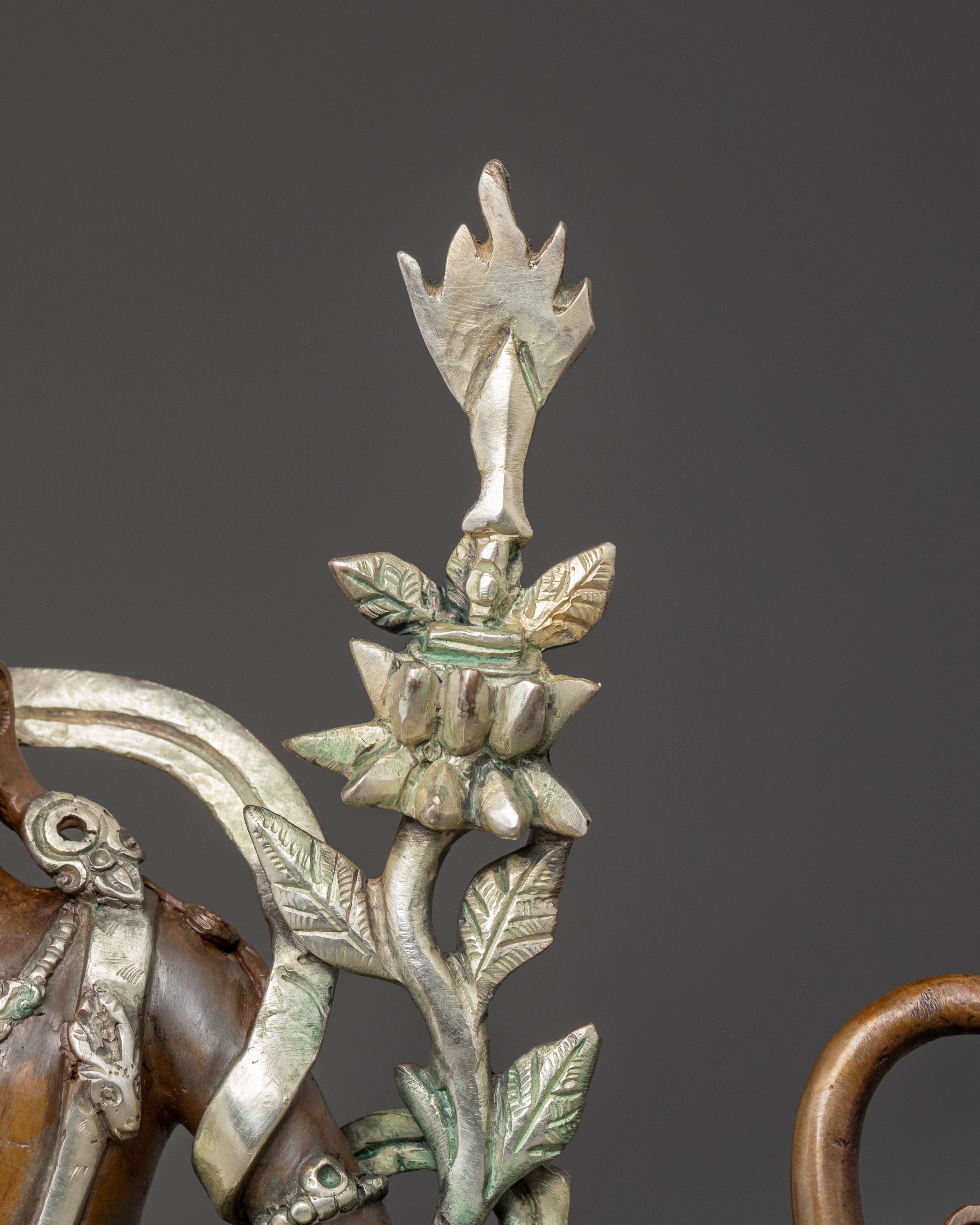 Handcrafted Statue of Simhanada Avalokiteshvara | The Lion's Roar of Compassion