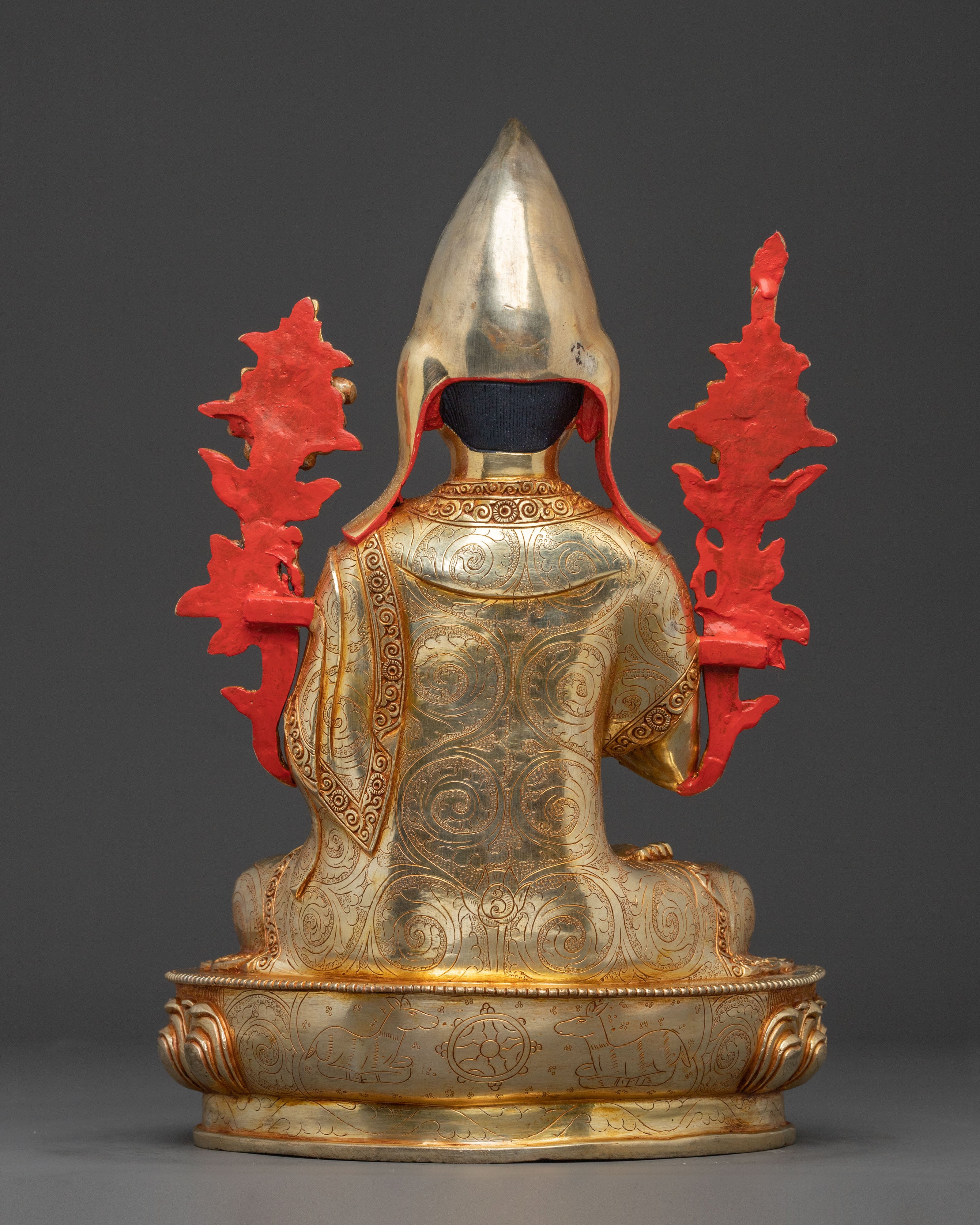 Tsongkhapa Statue with Disciples | Buddhist Master