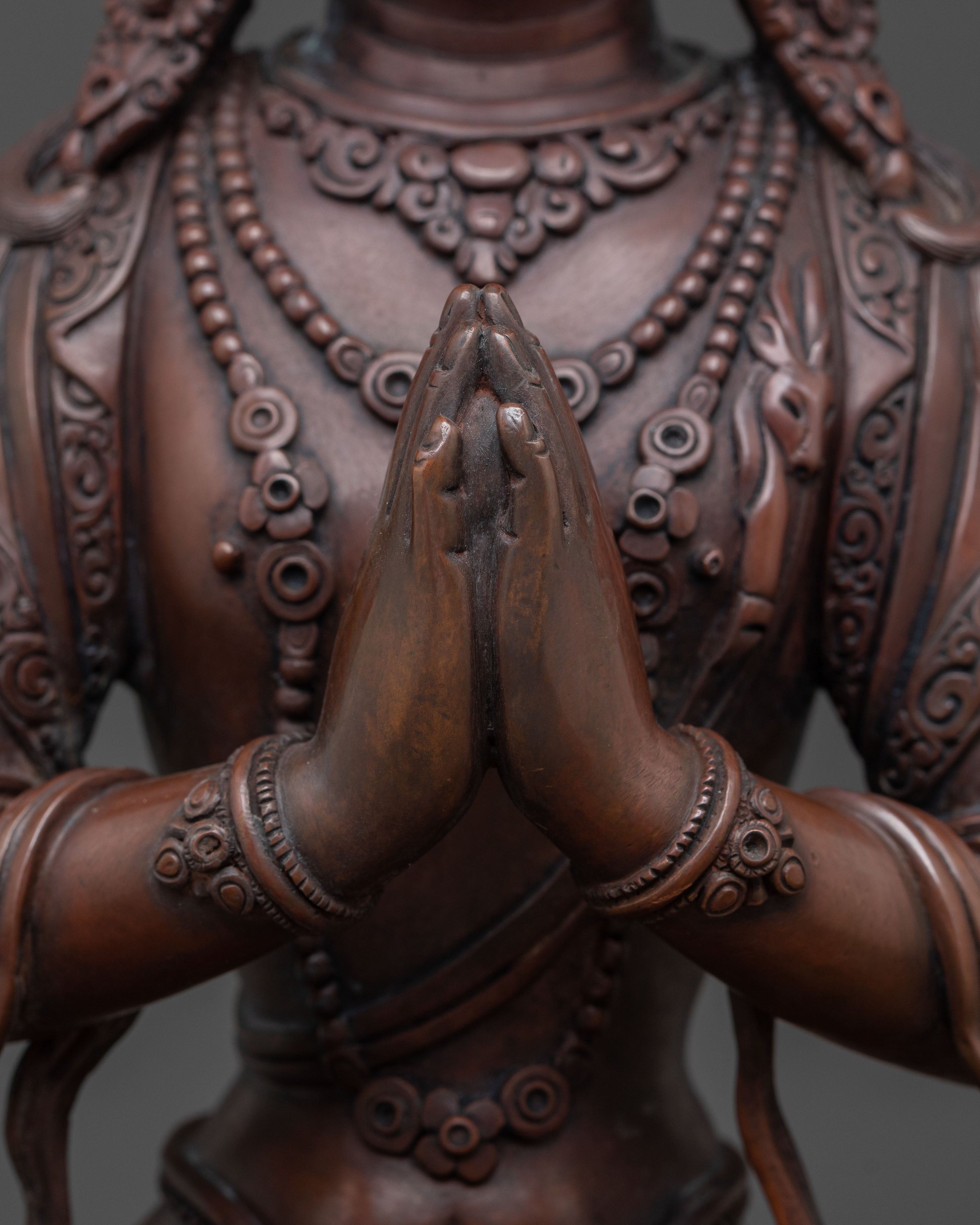 Handcrafted Divine Statue of Chenrezig