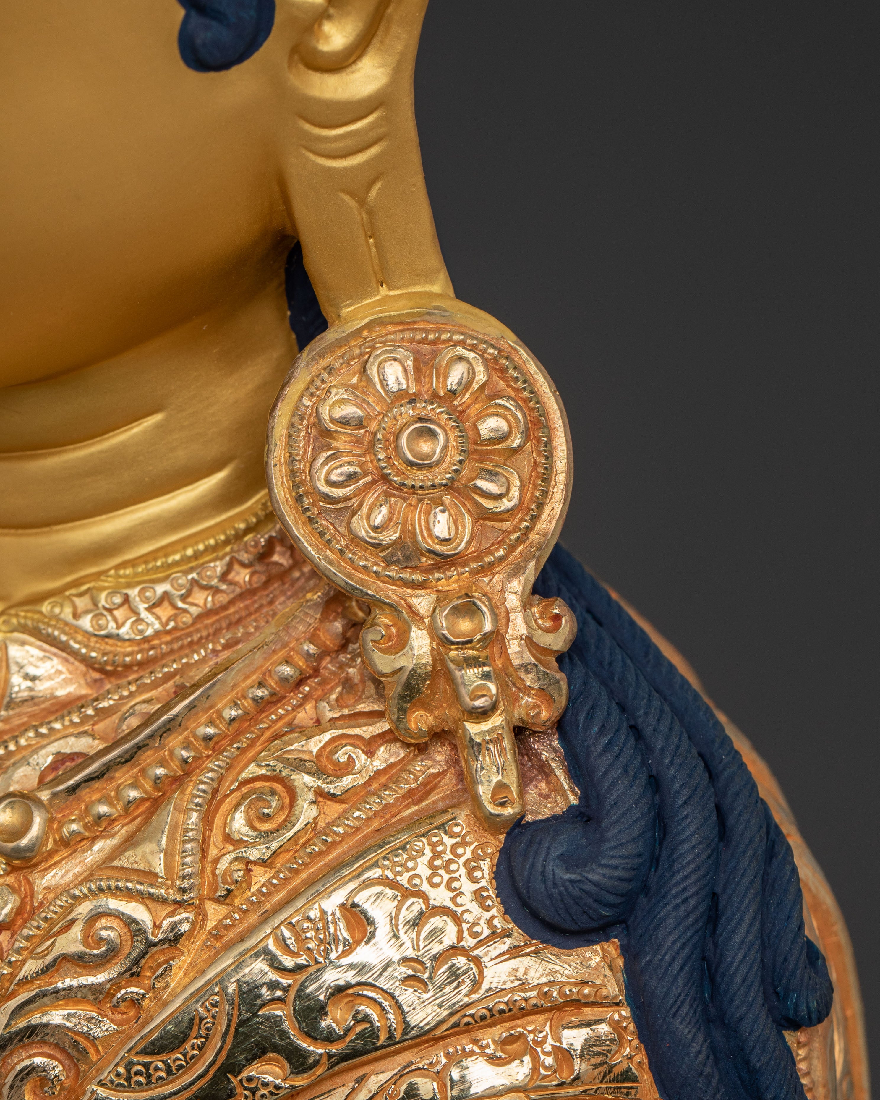 Guru Rinpoche Spiritual Statue for Meditation Decor