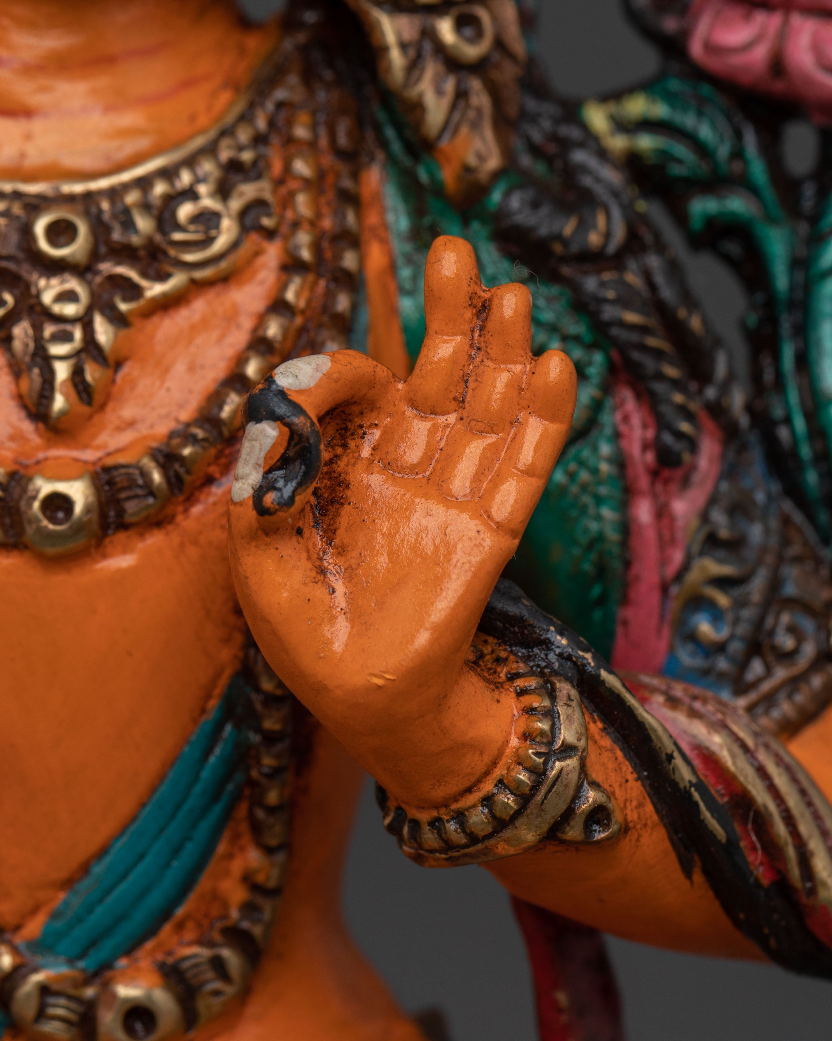 Majestic Manjushree Figurine | Bodhisattva of Supreme Wisdom