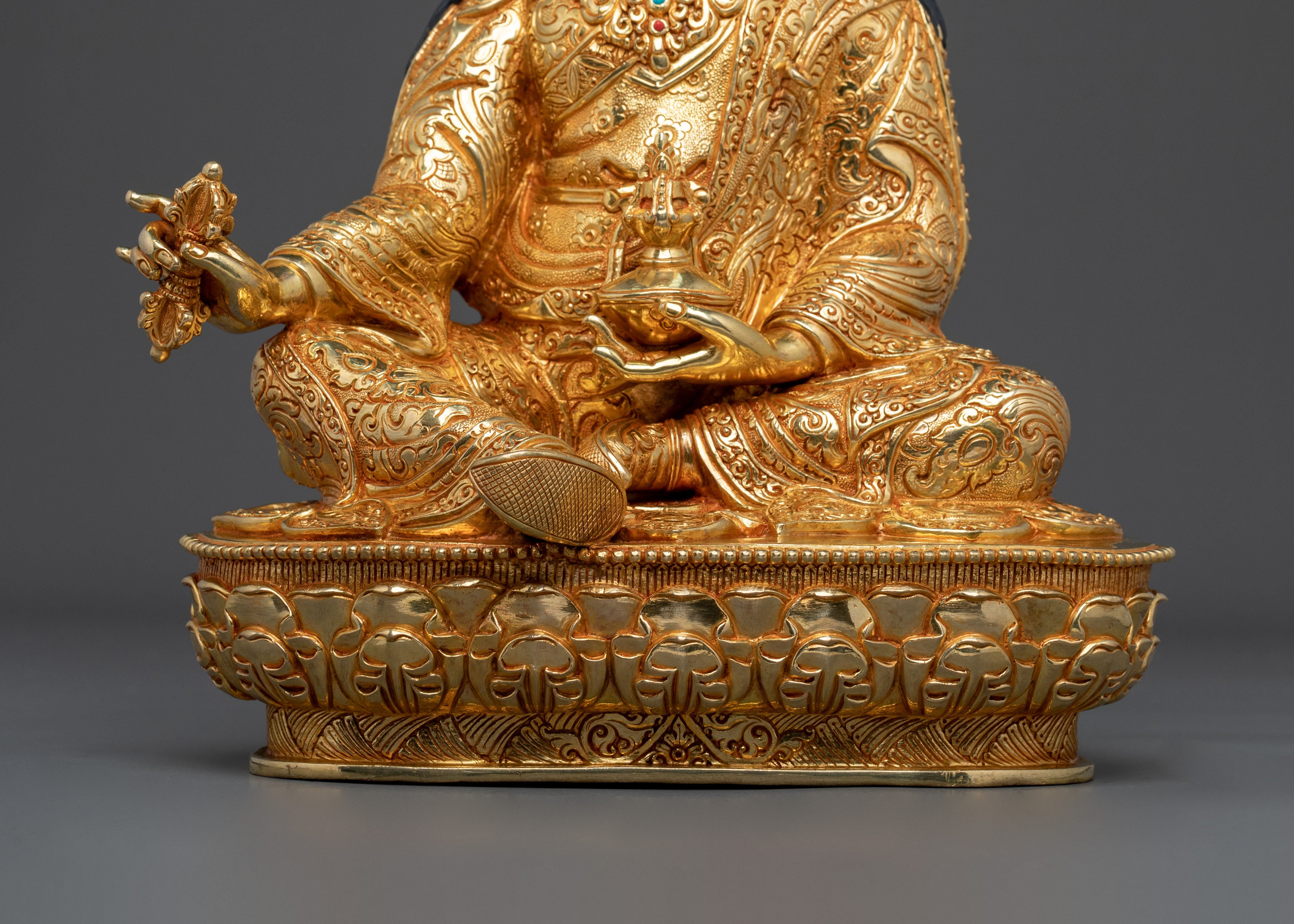 Tibetan Wisdom Guru Rinpoche Figurine | Home Decor