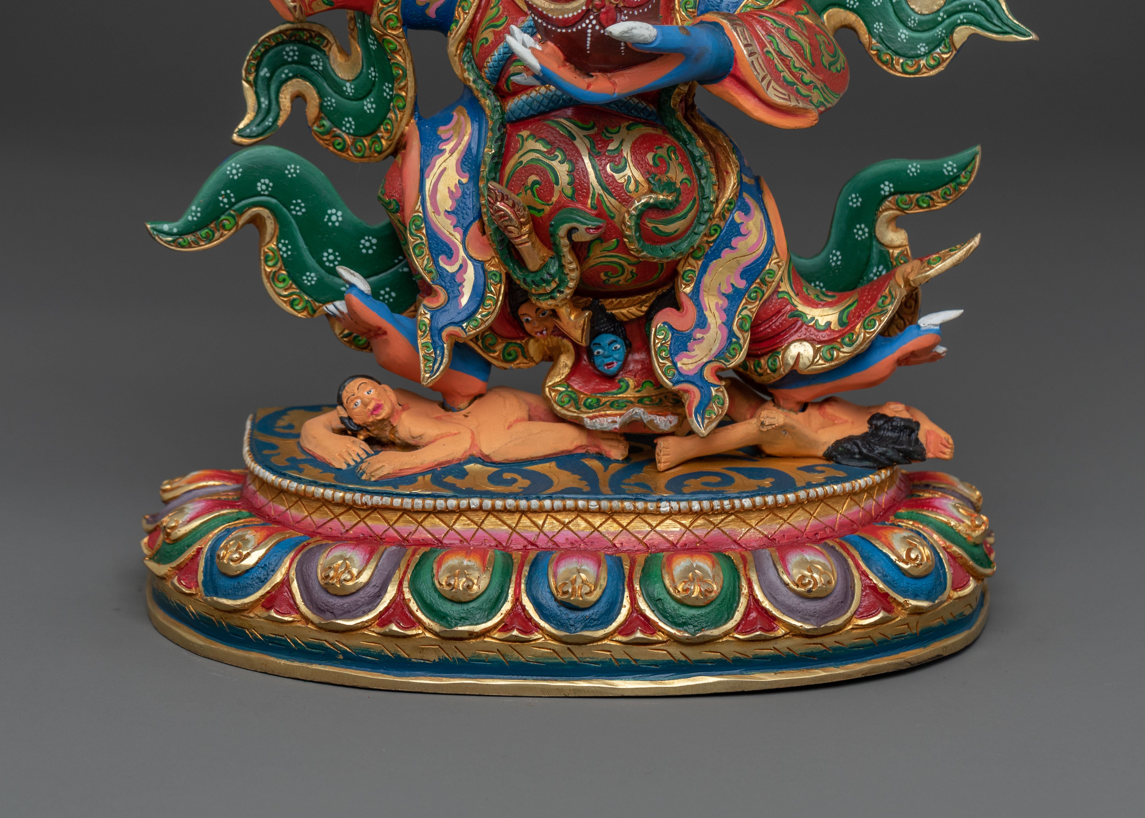Mahakala Bernakchen Statue | Divine Protector